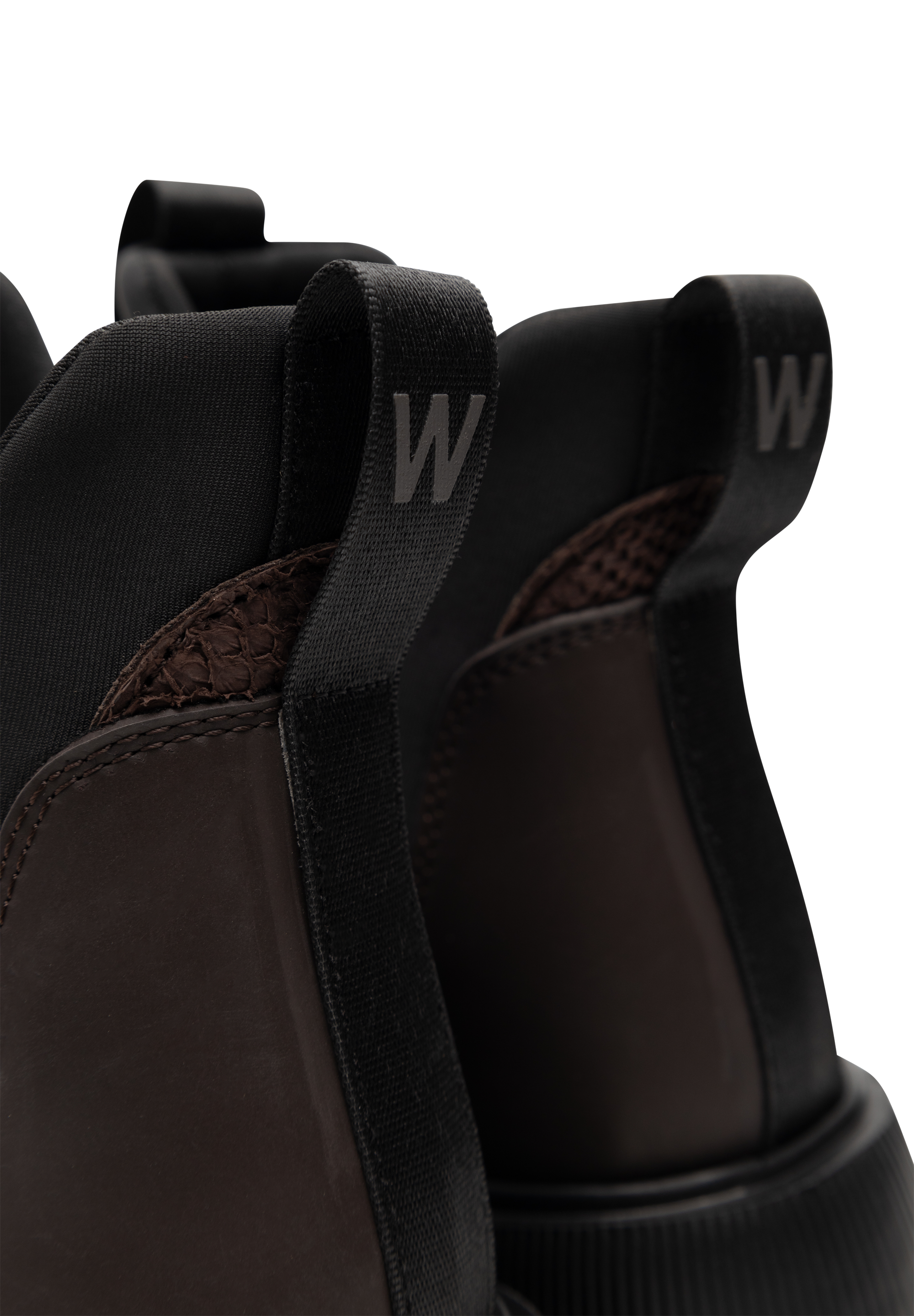 WODEN Isabella Waterproof Rubber Boots 063 Chocolate
