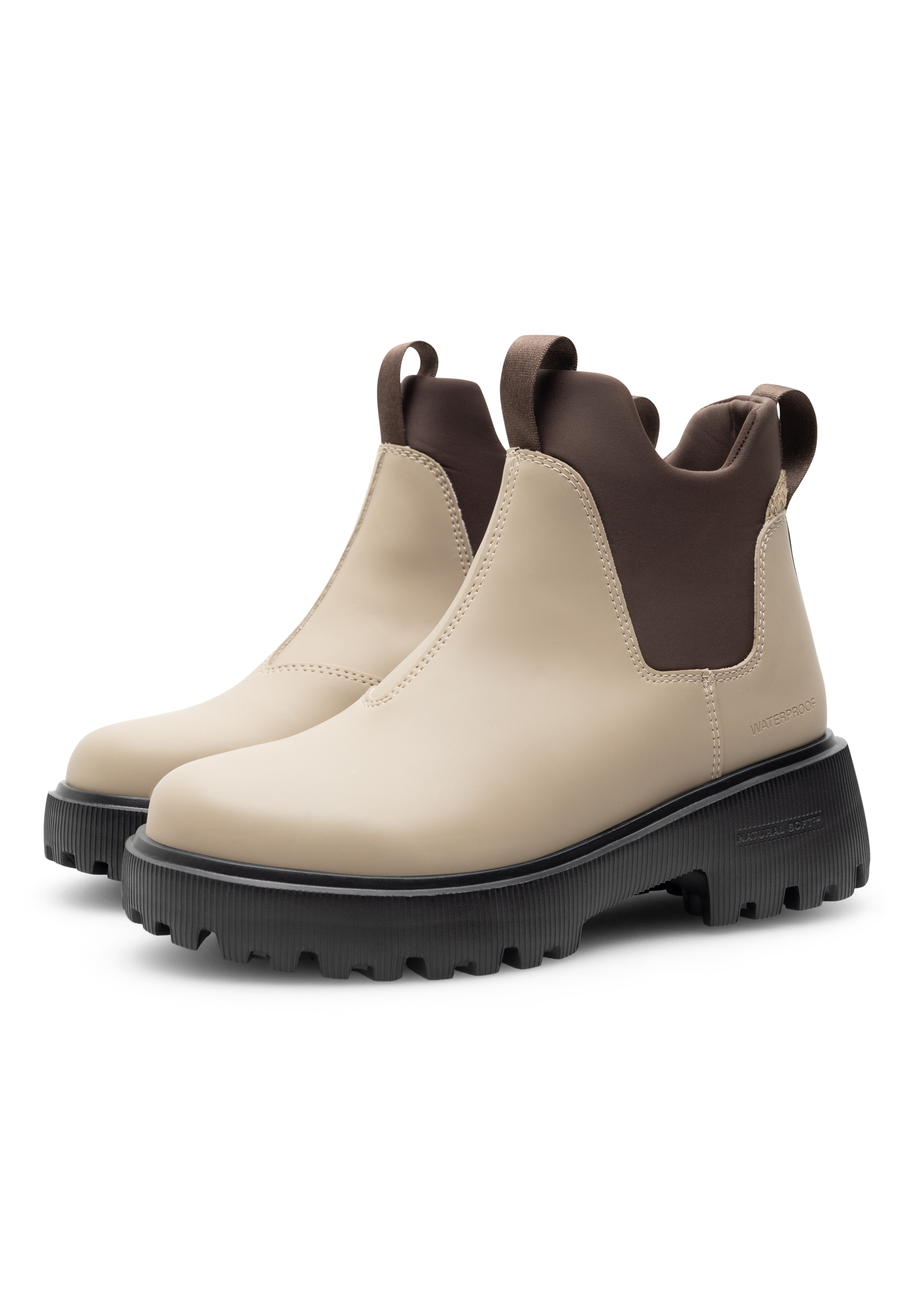 WODEN Isabella Waterproof Rubber Boots 776 Silver Mink