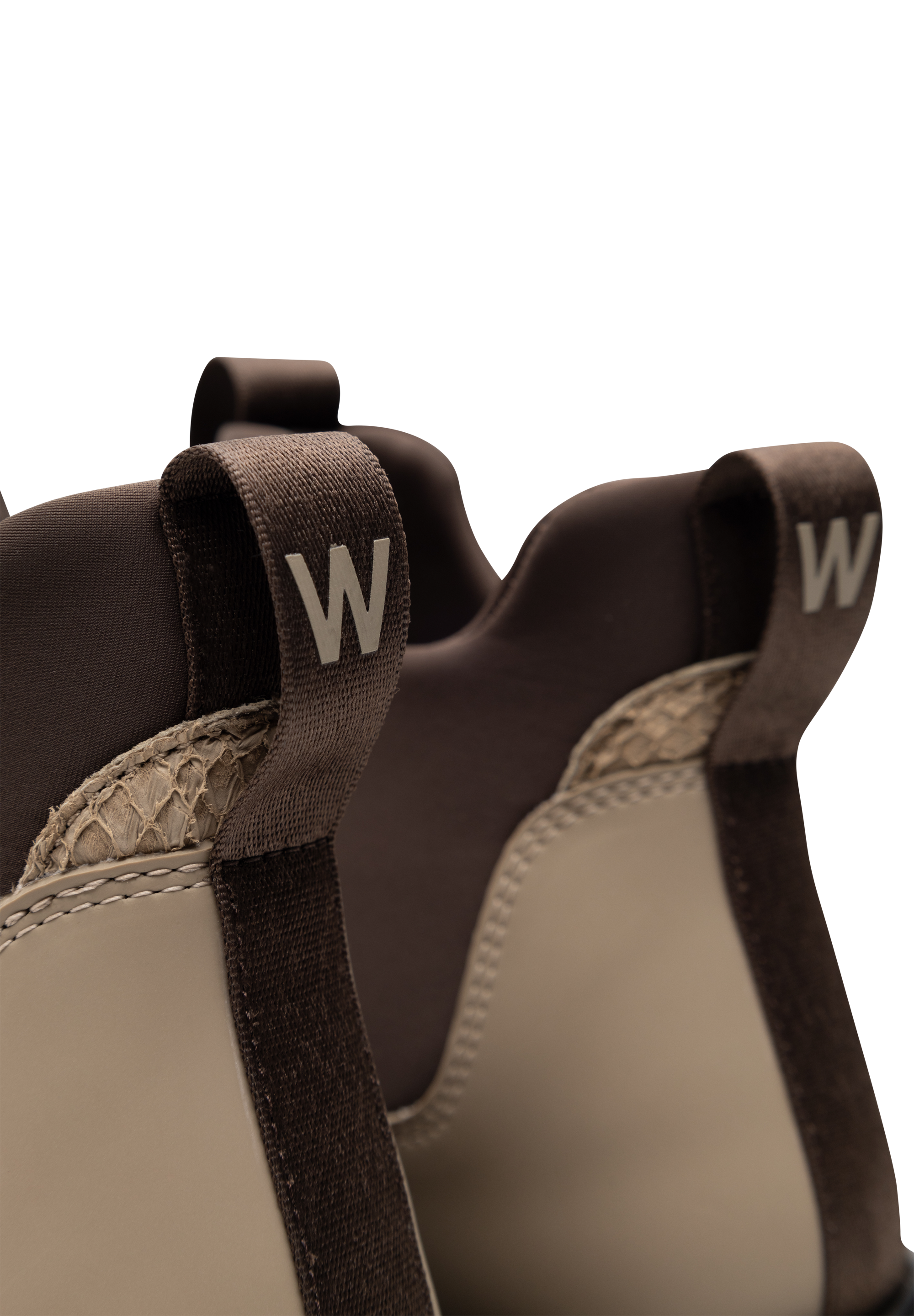 WODEN Isabella Waterproof Rubber Boots 776 Silver Mink