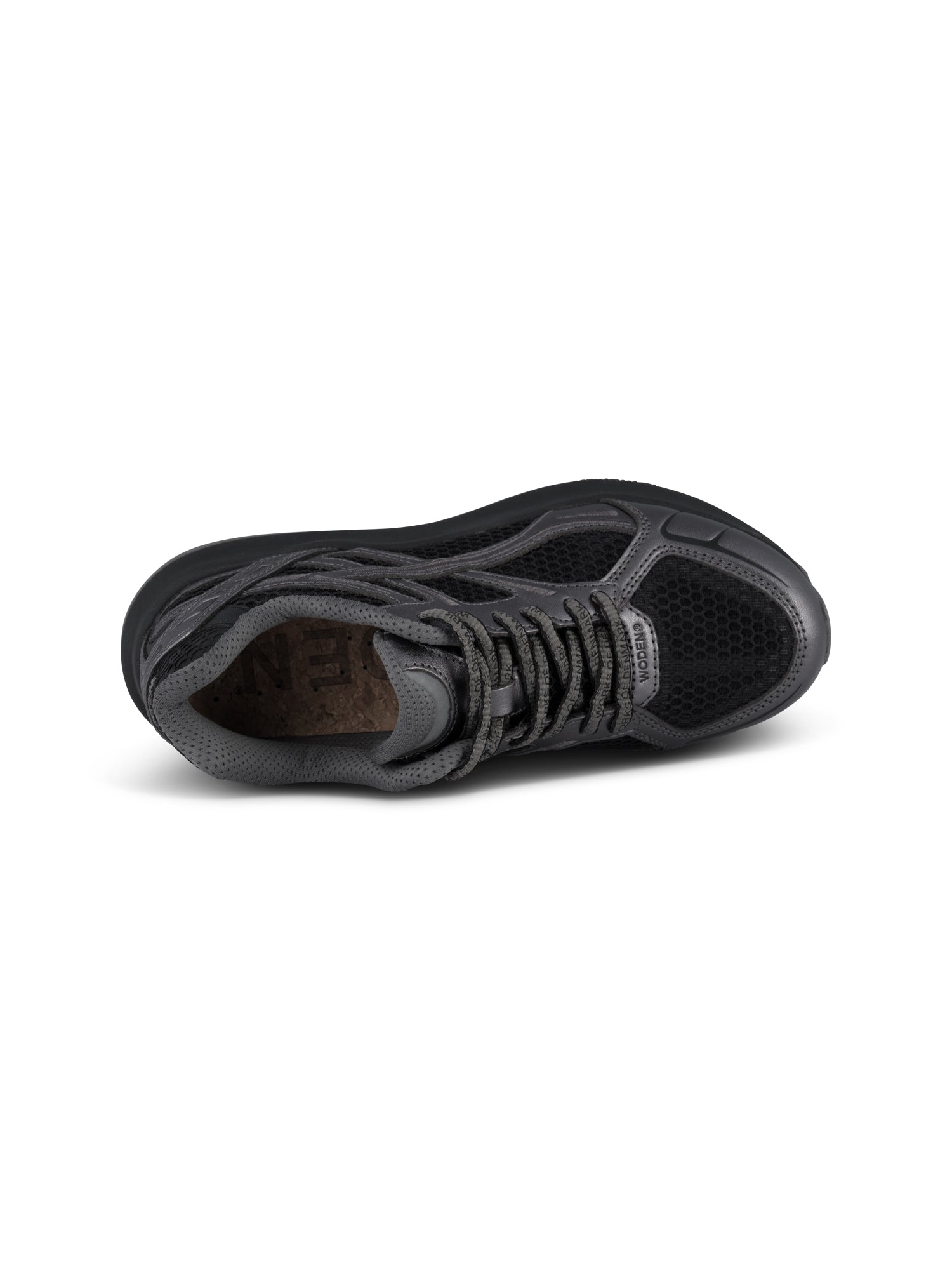 WODEN JS_Freja Runner Sneakers 023 Gunmetal/Black