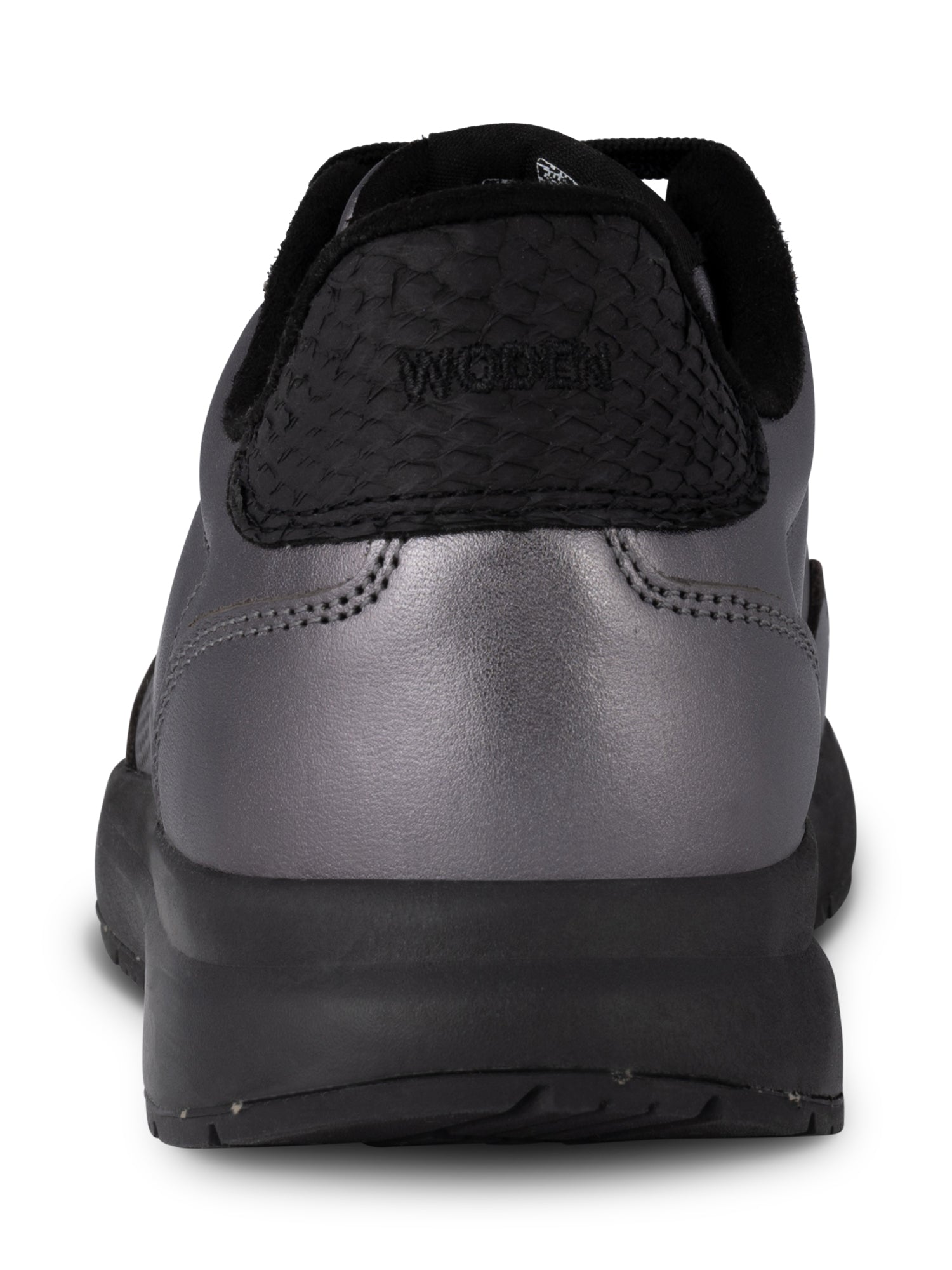 WODEN JS_Nora Natural Soft Metallic Sneakers 047 Gunmetal