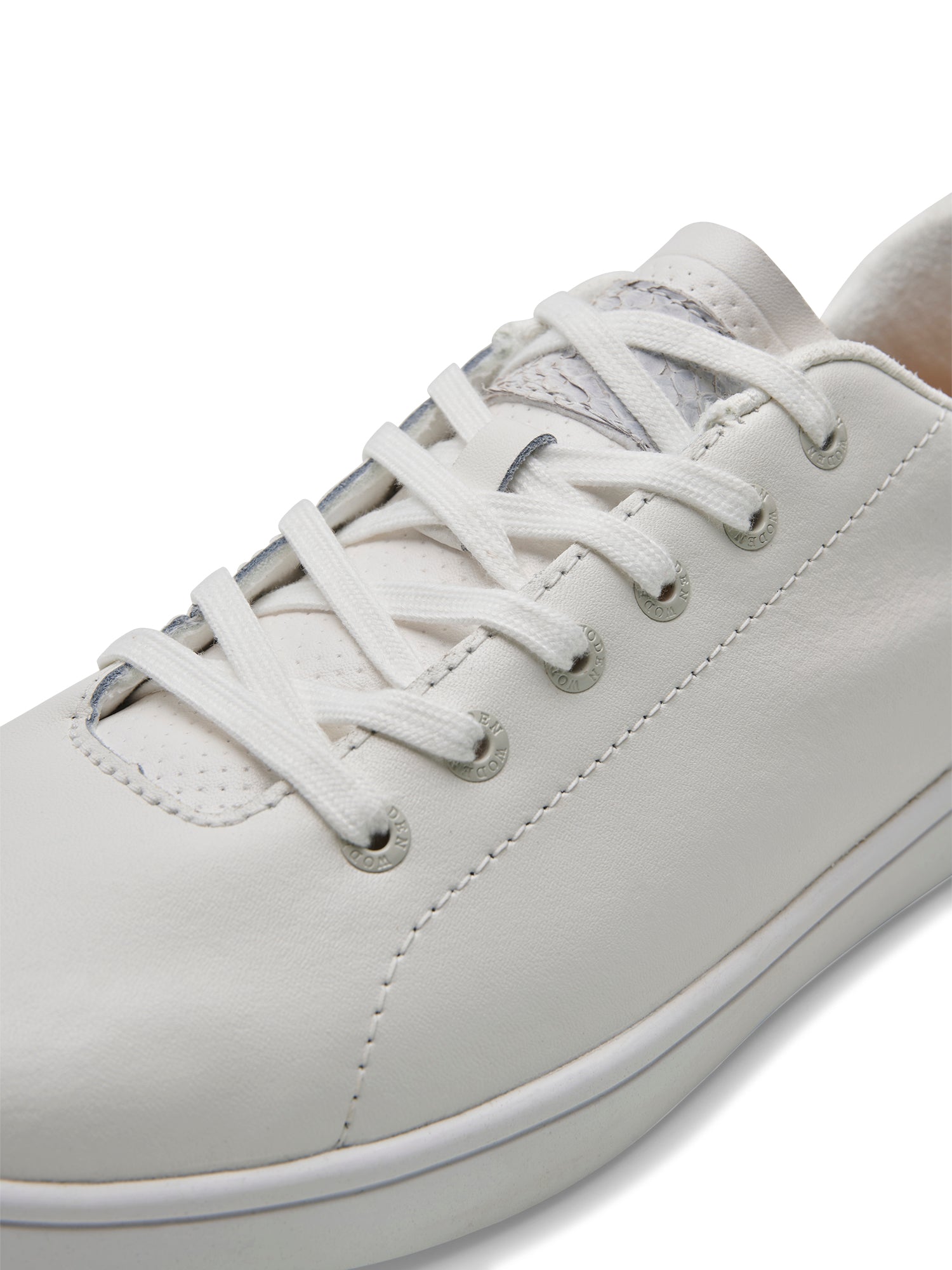 WODEN Jane Leather III Sneakers 511 Blanc de Blanc