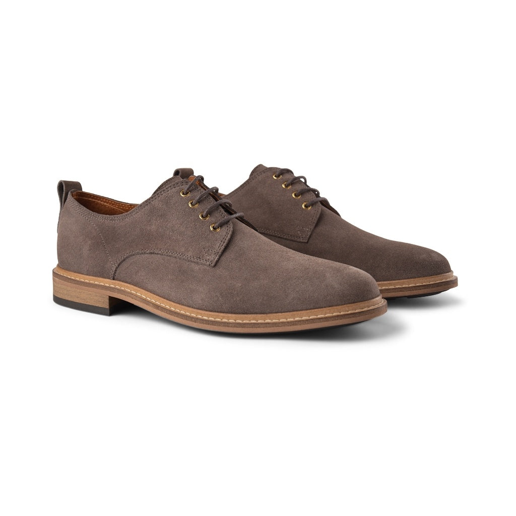 SHOE THE BEAR MENS Javier Derby Shoes 142 LIGHT GREY