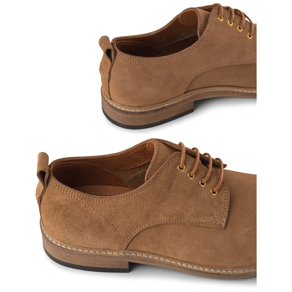 SHOE THE BEAR MENS Javier Derby Shoes 153 CAMEL
