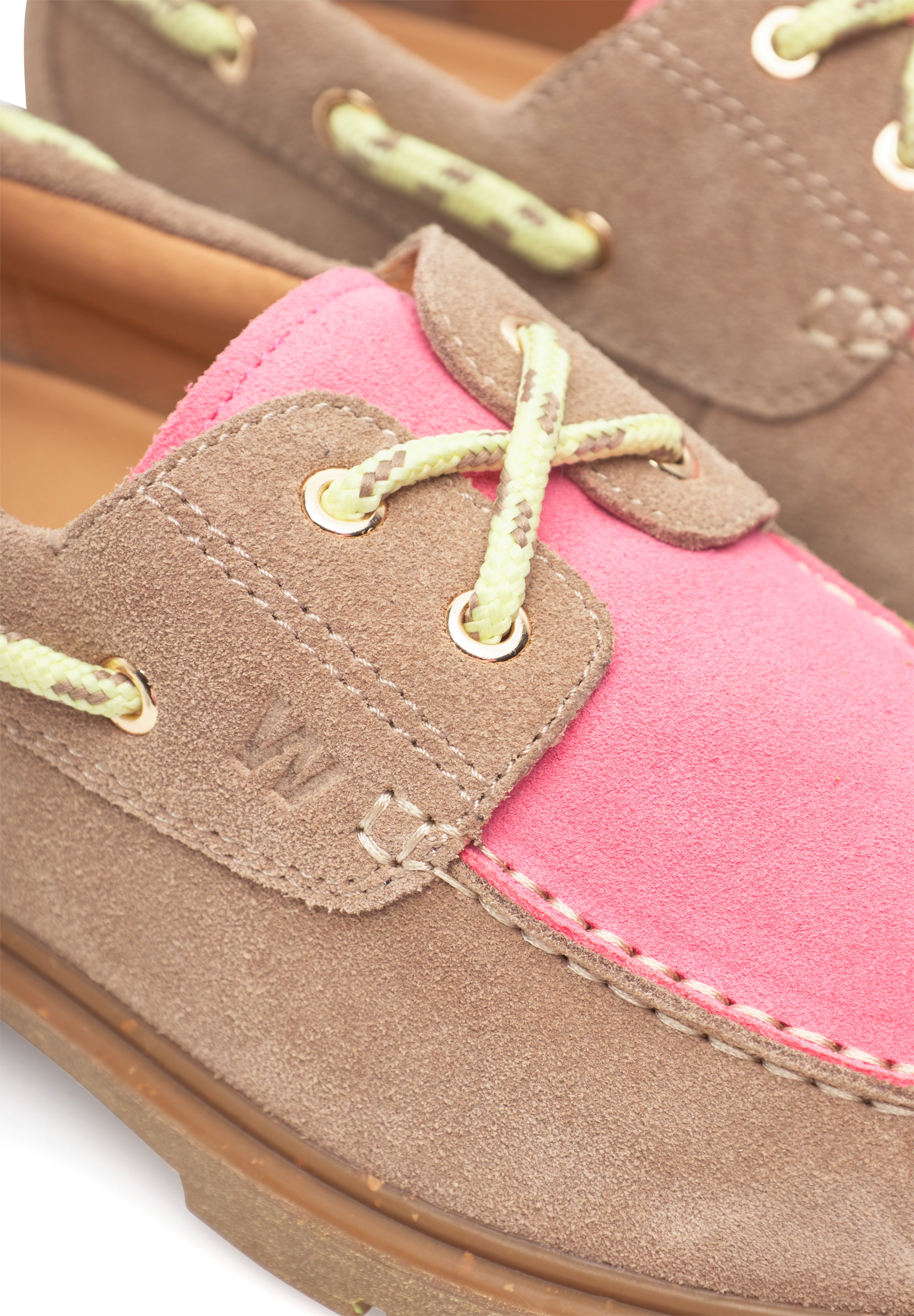 WODEN STB WOMENS Johanne Tricolor Shoes 381 Taupe Multi