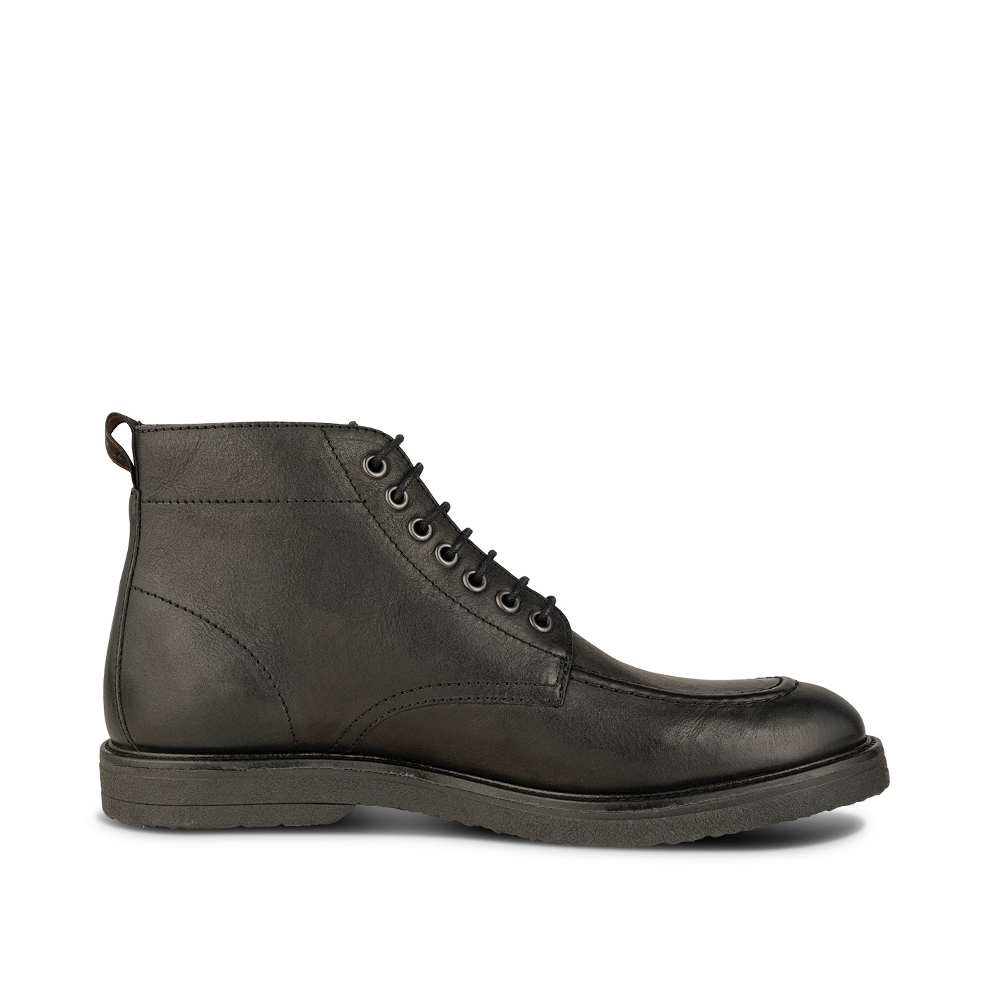 SHOE THE BEAR MENS Kip Apron Water Repellent Boots 021 Black/Black