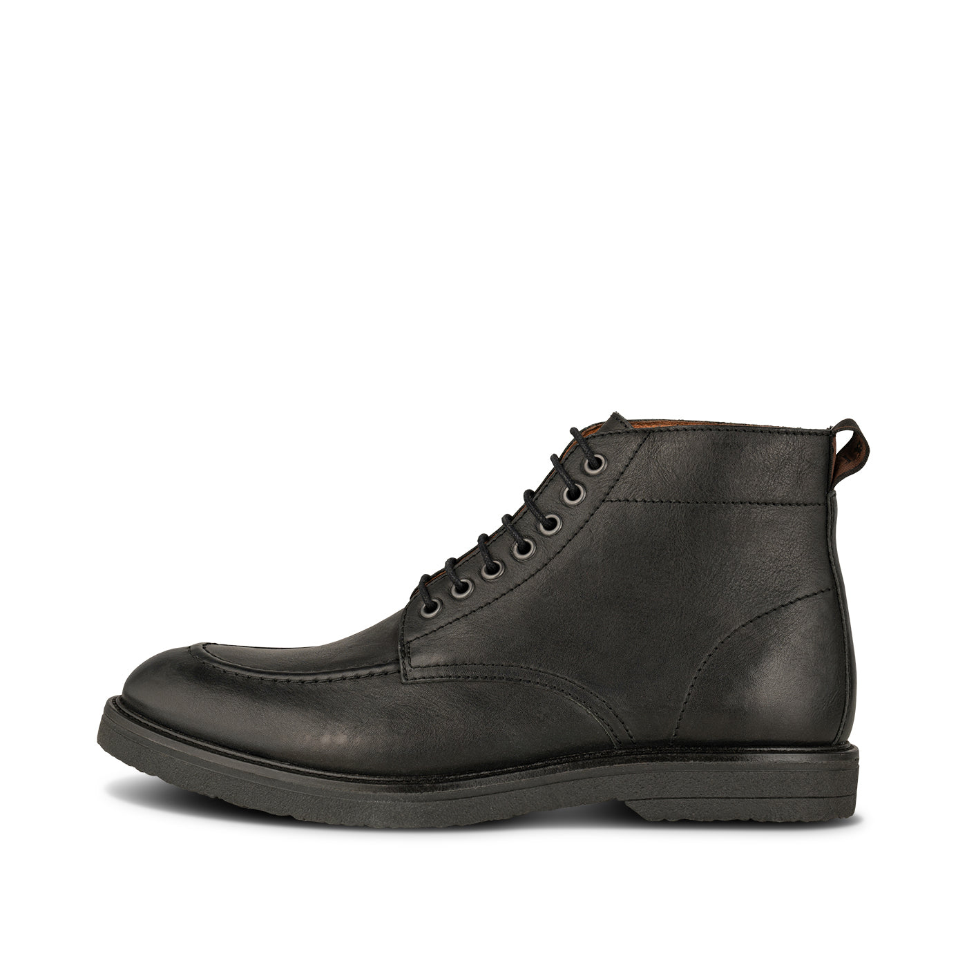 SHOE THE BEAR MENS Kip Apron Water Repellent Boots 021 Black/Black