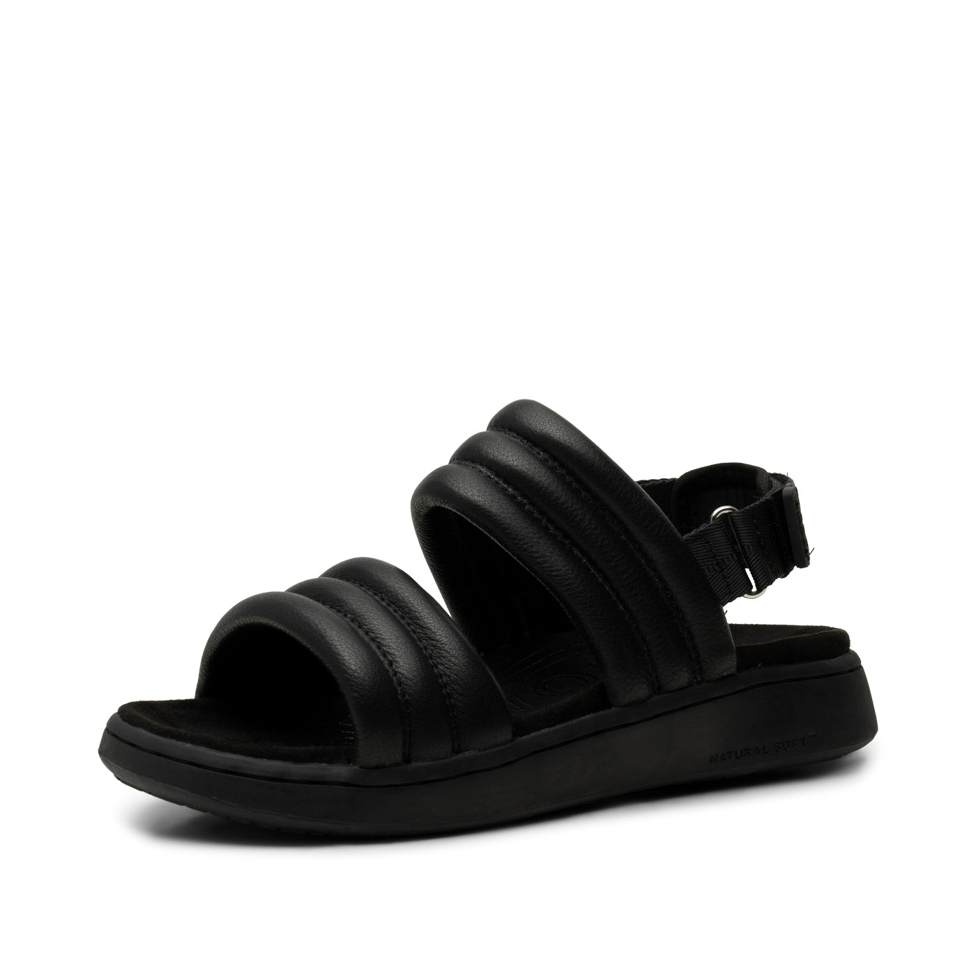 WODEN Lara Leather Sandals 020 Black