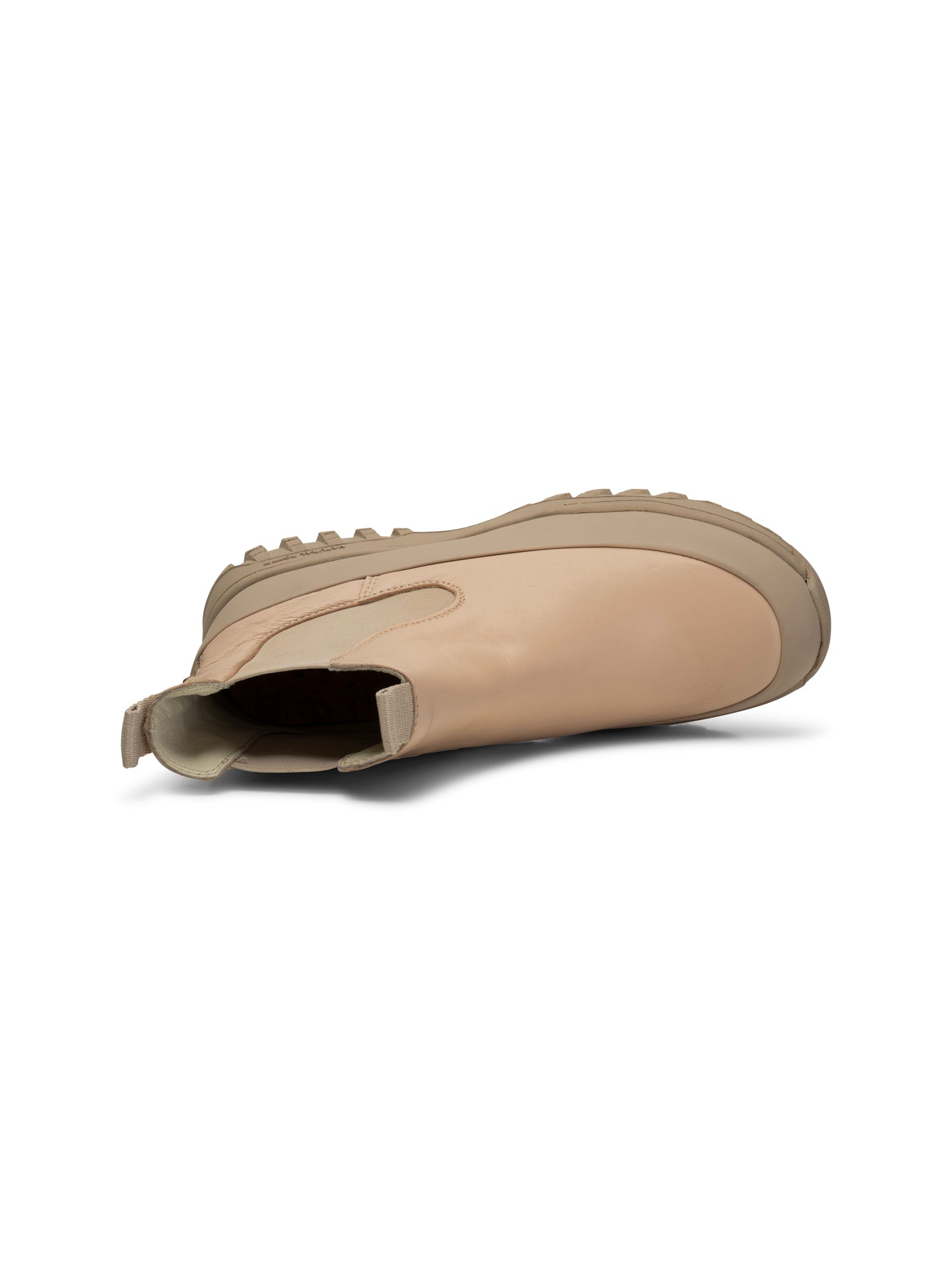WODEN Le Chelsea Leather Boots 852 Coffee Cream