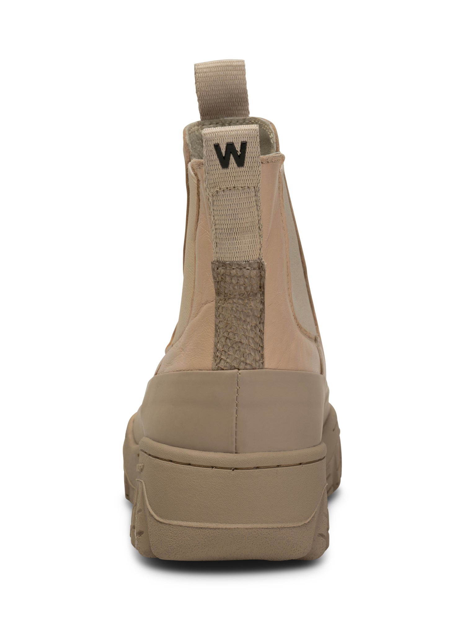 WODEN Le Chelsea Leather Boots 852 Coffee Cream