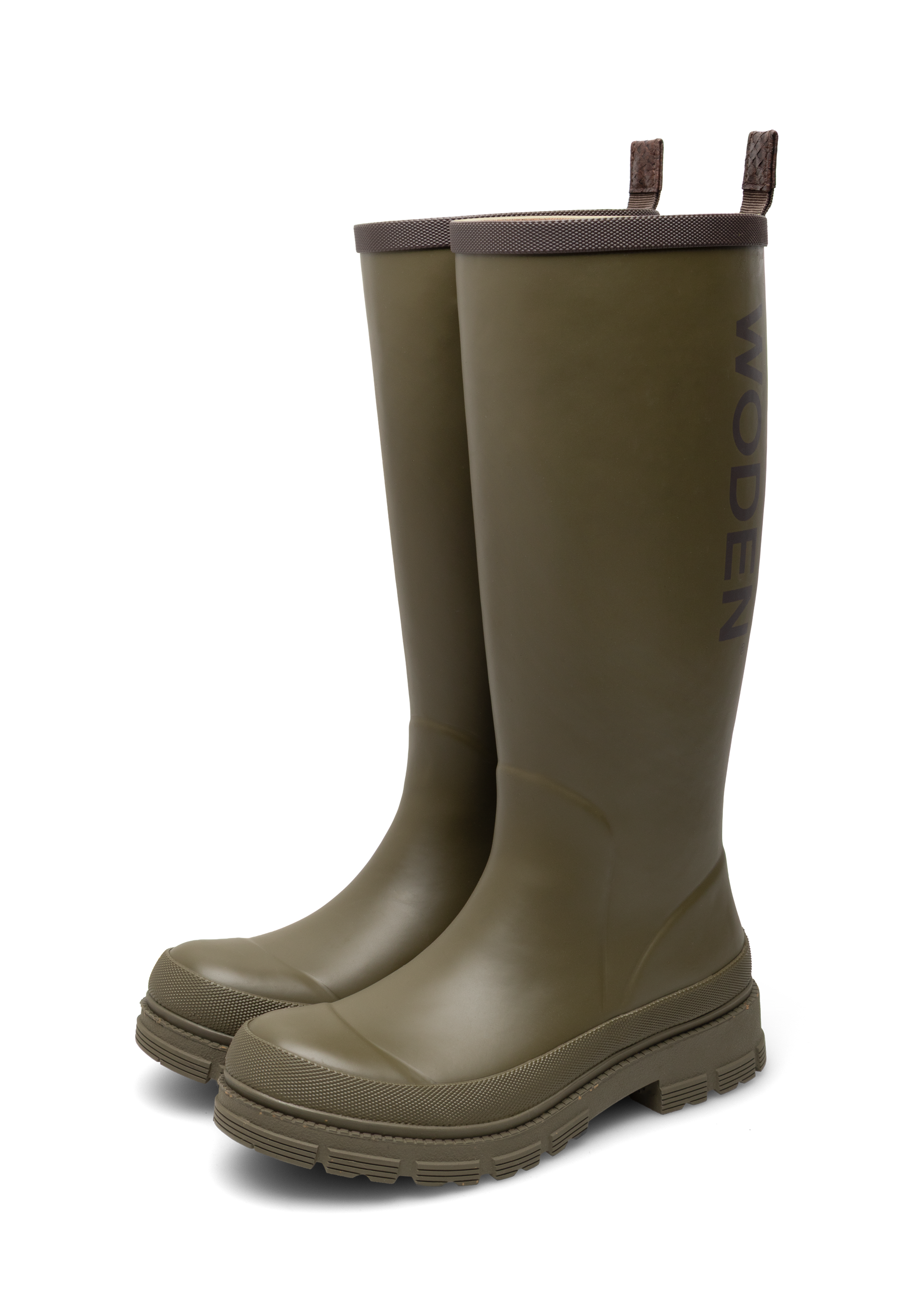 WODEN Le Waterproof Rubber Boots 295 Dark Olive