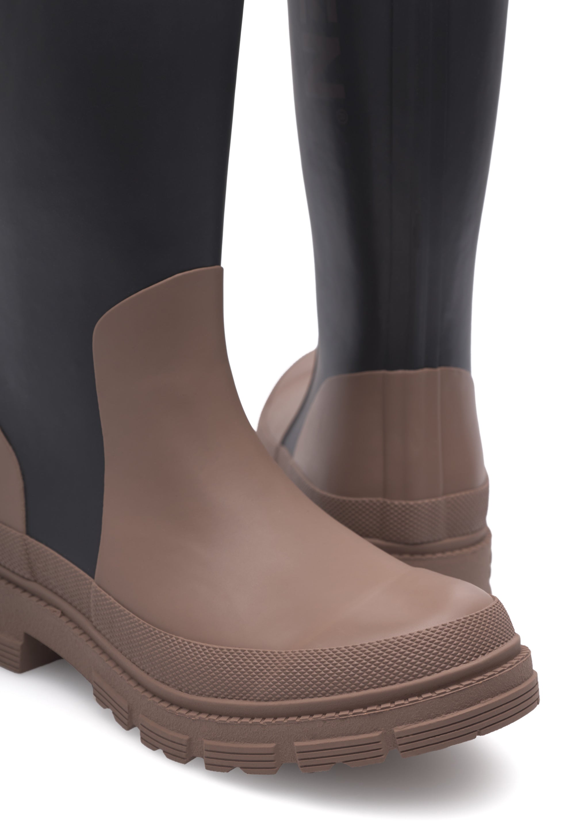WODEN Le Waterproof Rubber Boots 351 Black/Cortado