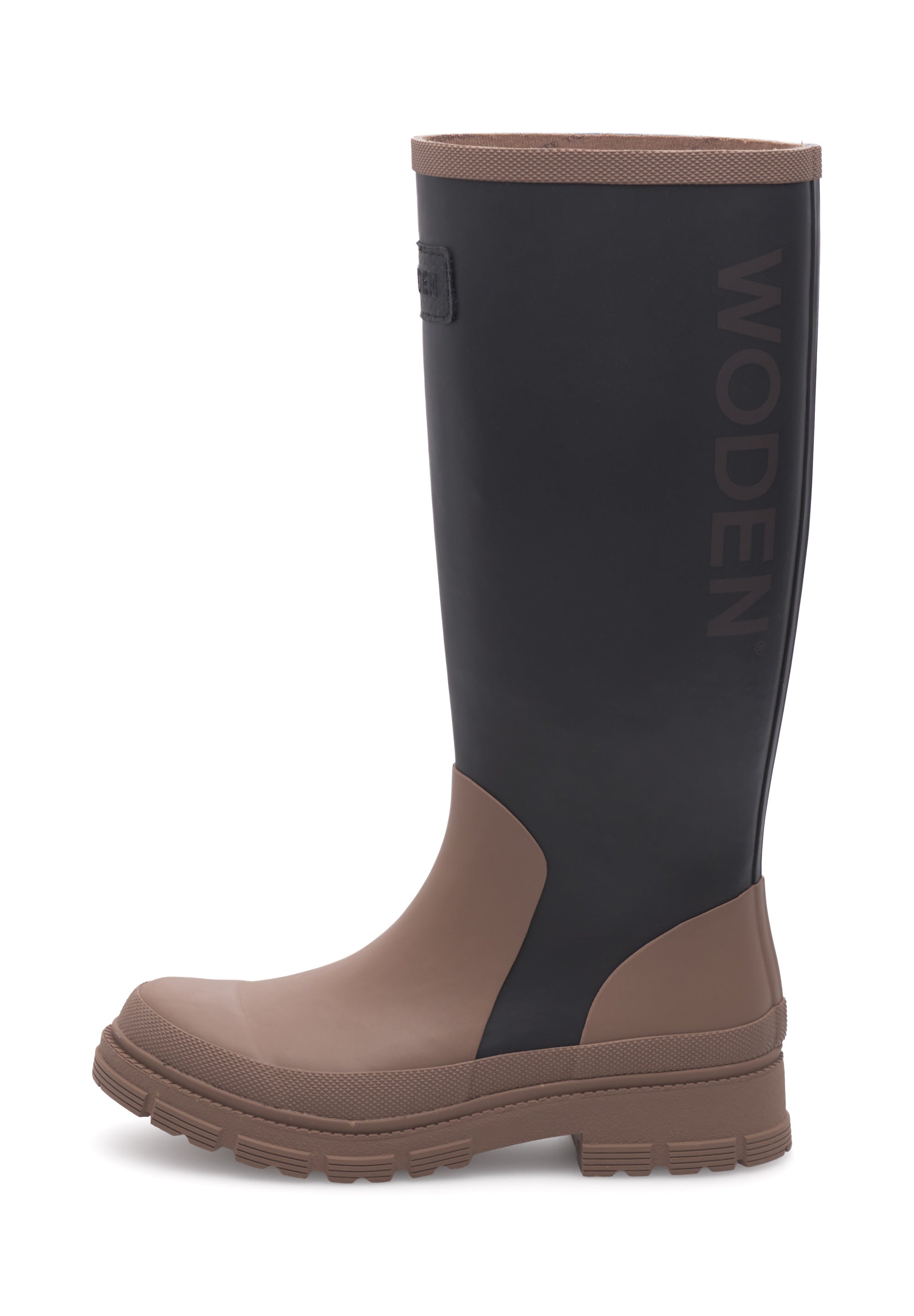 WODEN Le Waterproof Rubber Boots 351 Black/Cortado