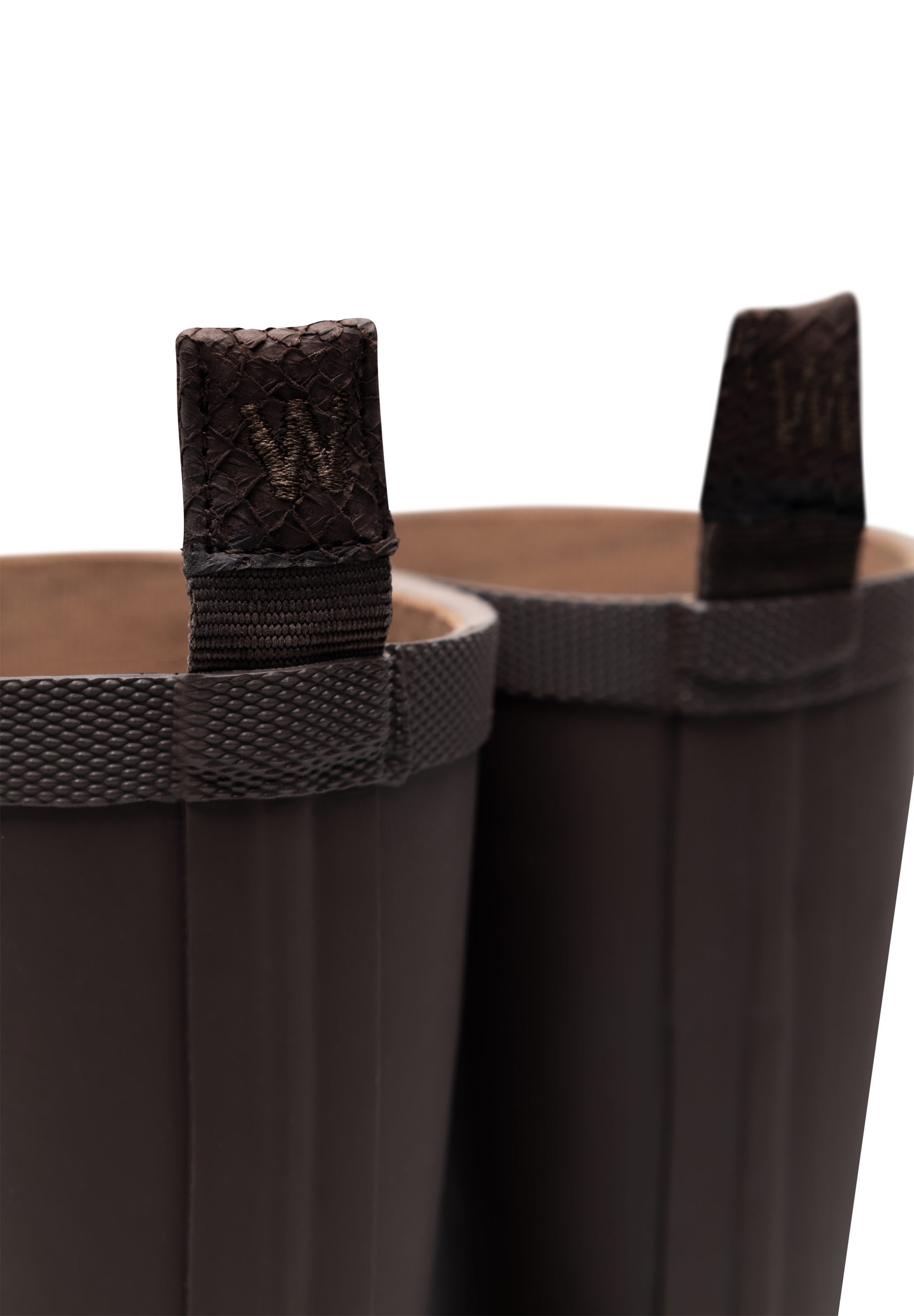 WODEN Lia Waterproof Rubber Boots 063 Chocolate