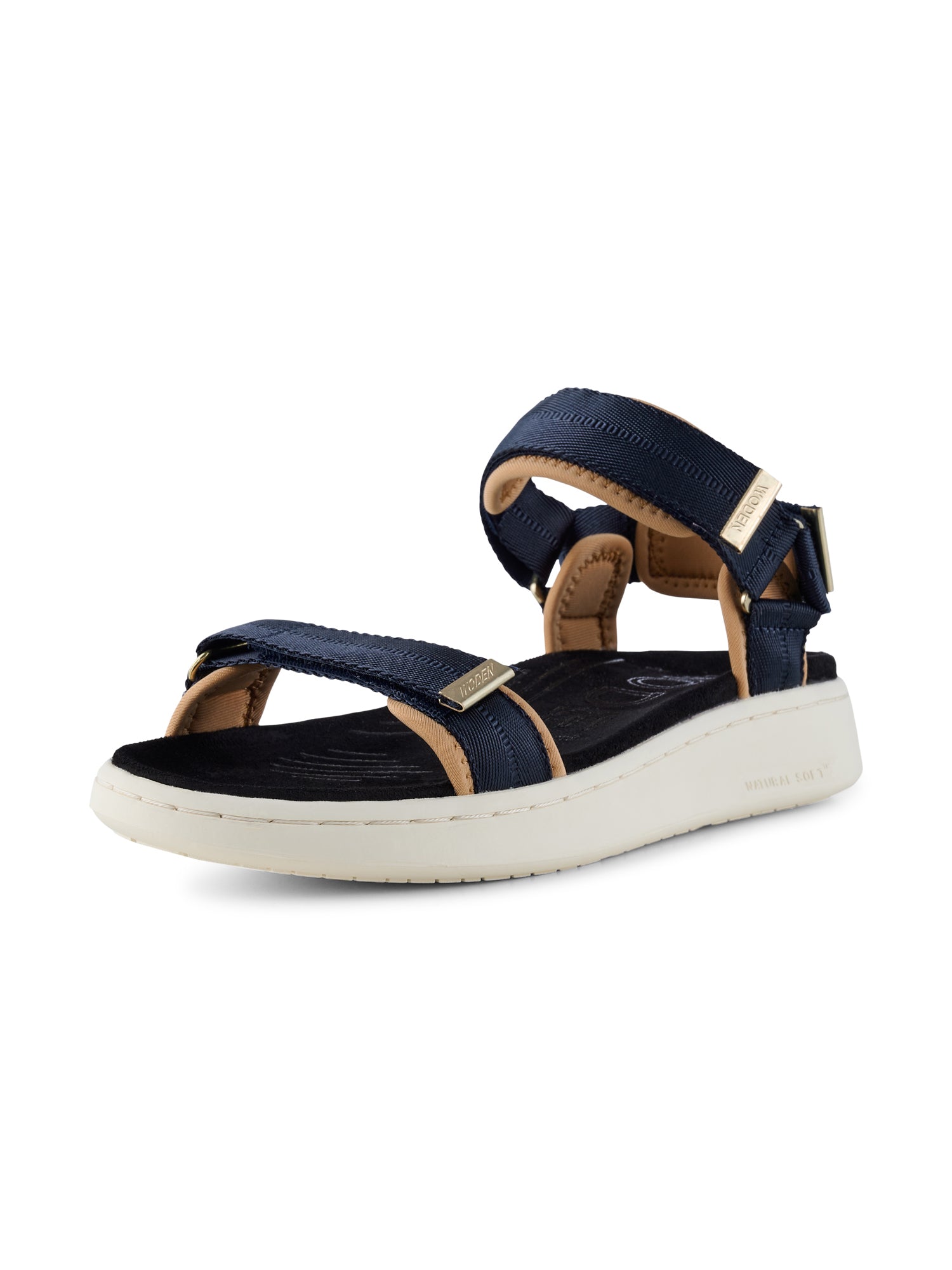 WODEN Line Sandals 009 Dark Navy