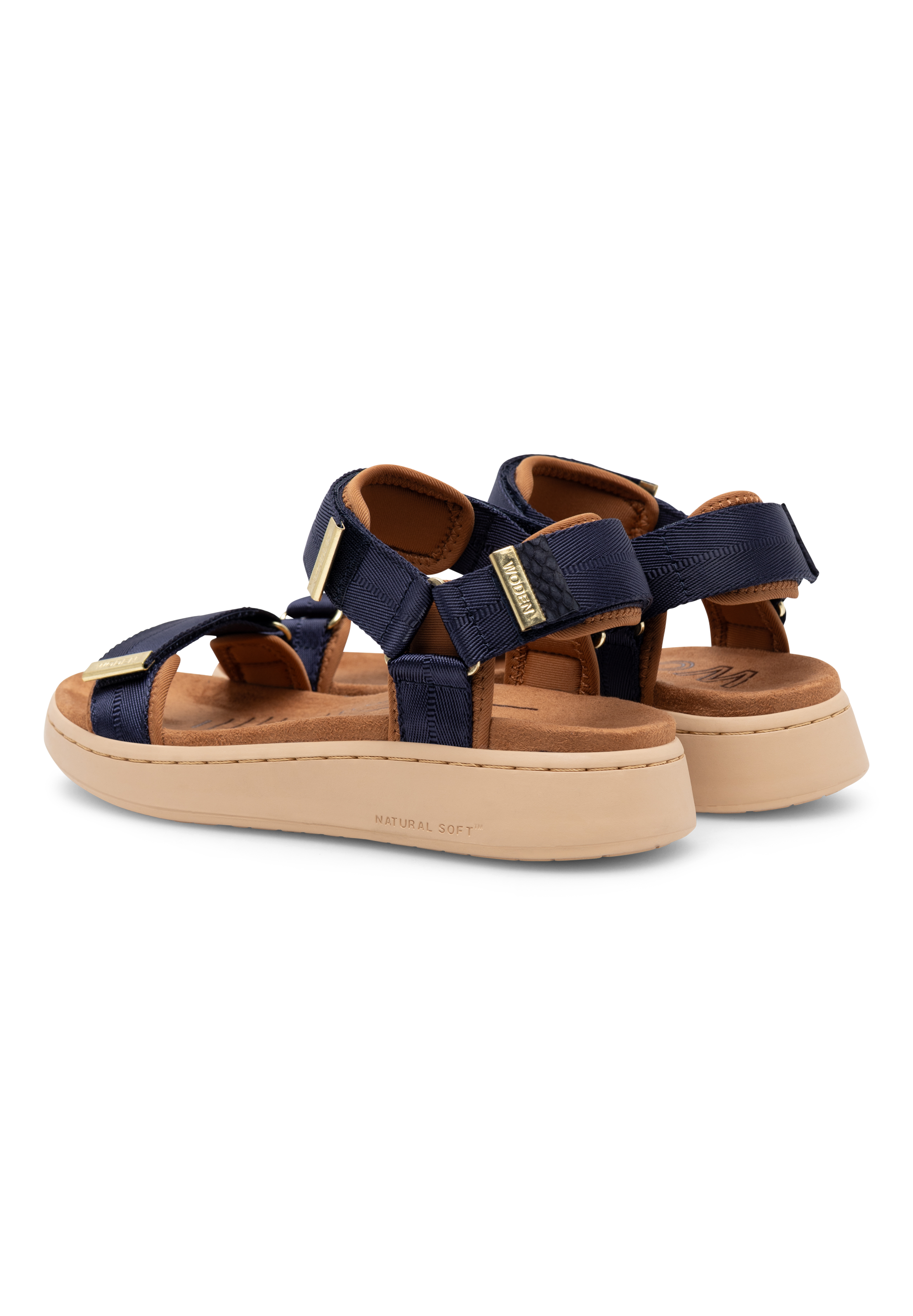 WODEN Line Sandals 010 Navy