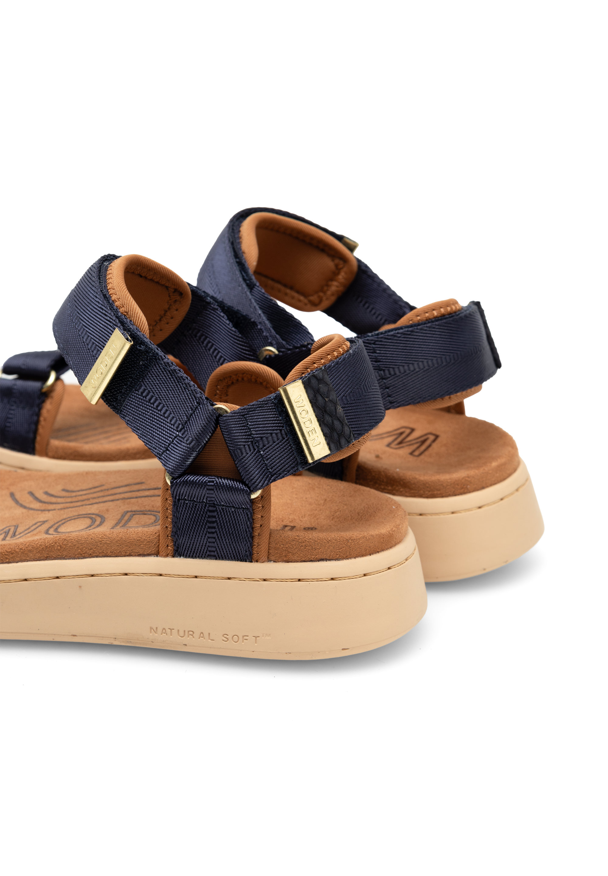 WODEN Line Sandals 010 Navy