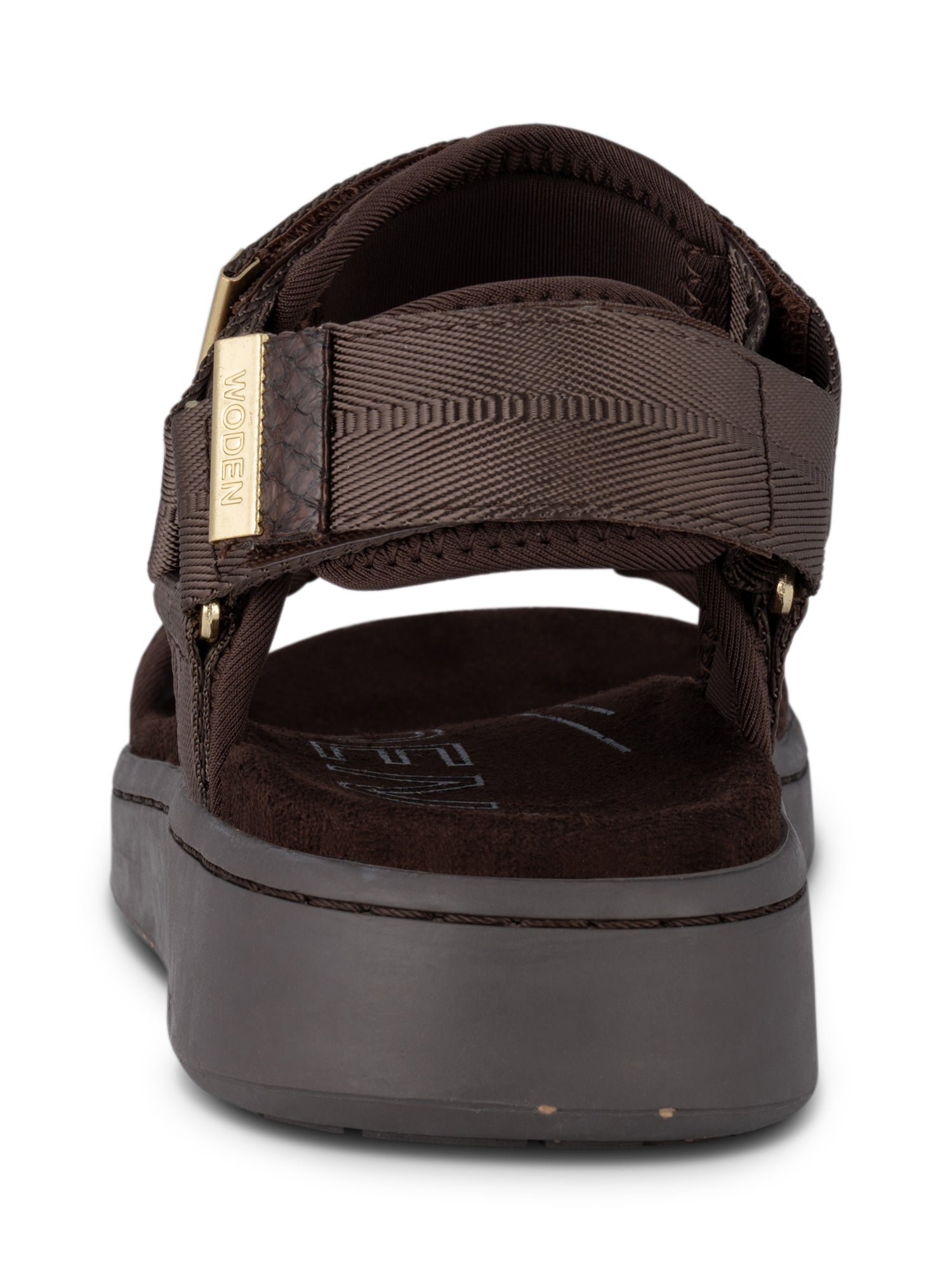 WODEN Line Sandals 063 Chocolate