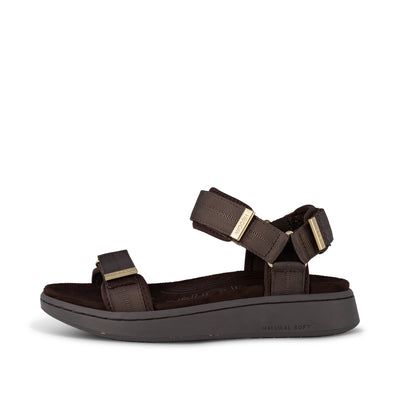 WODEN Line Sandals 063 Chocolate