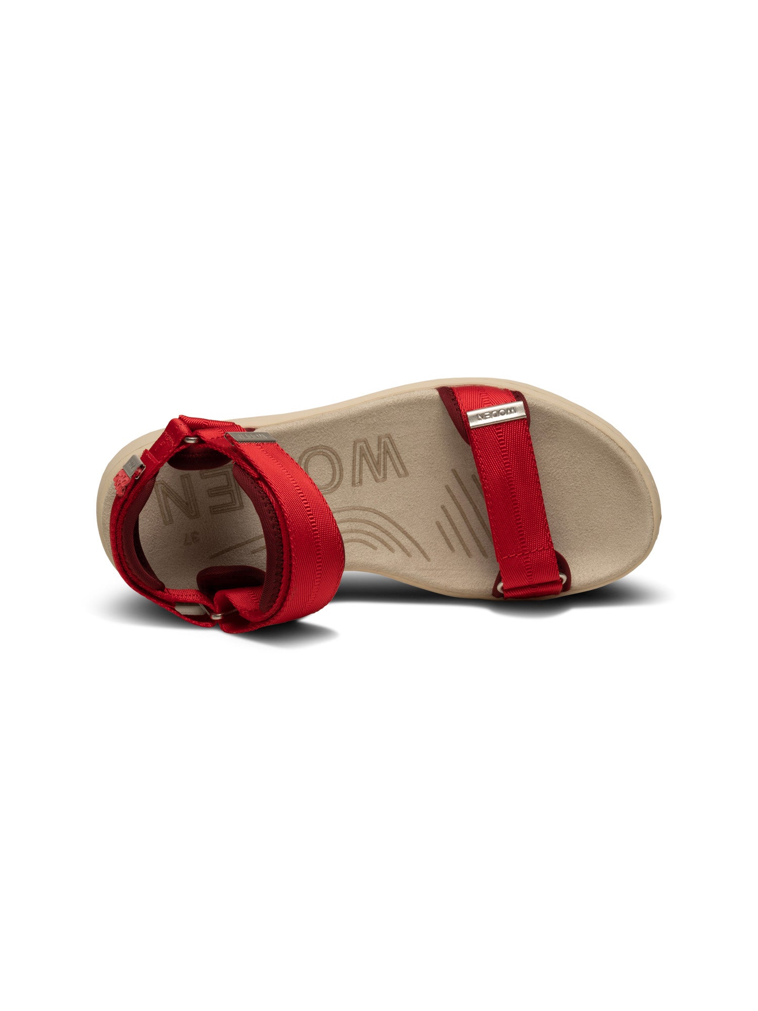 WODEN Line Sandals 123 Fire Red