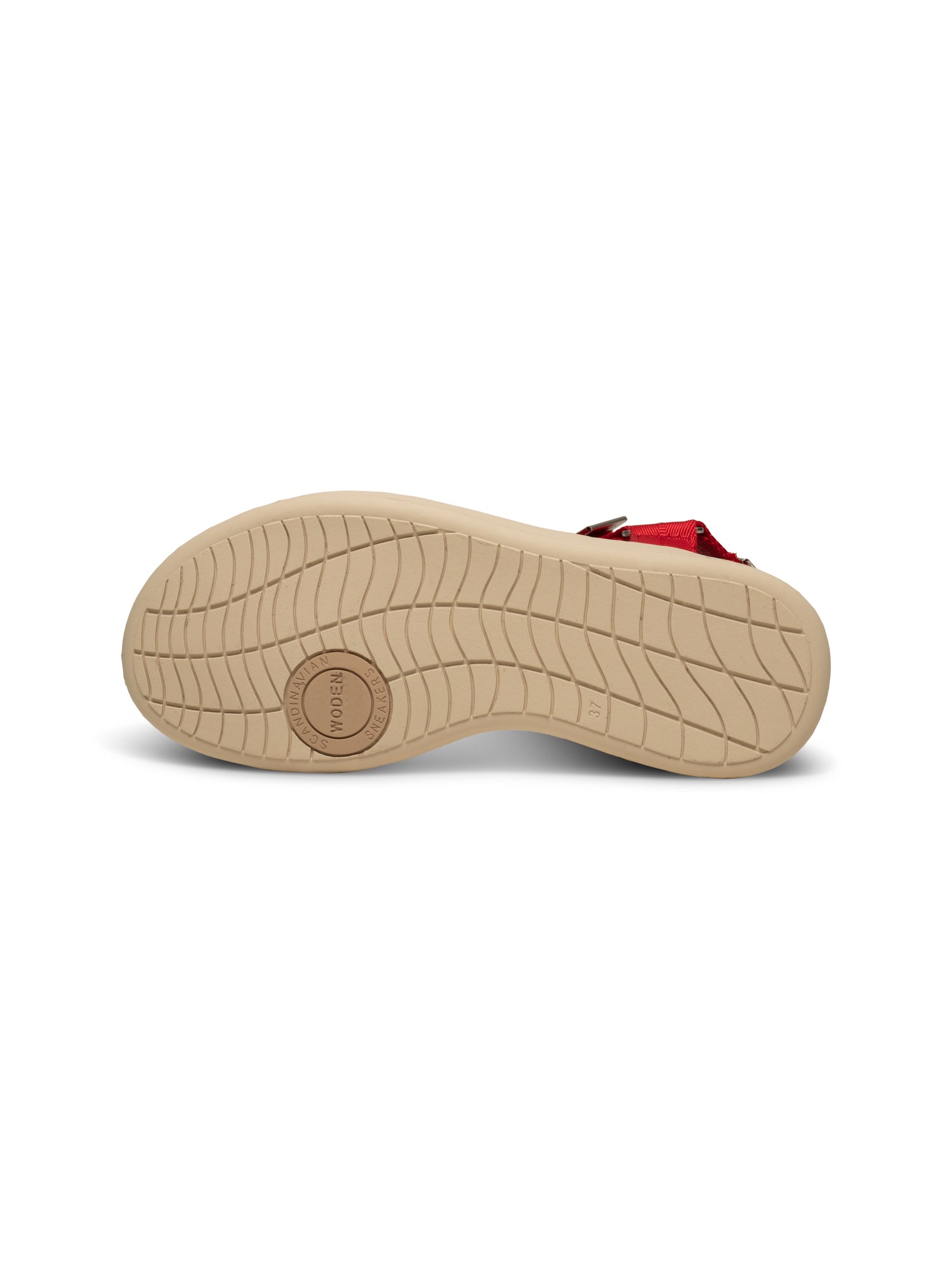 WODEN Line Sandals 123 Fire Red