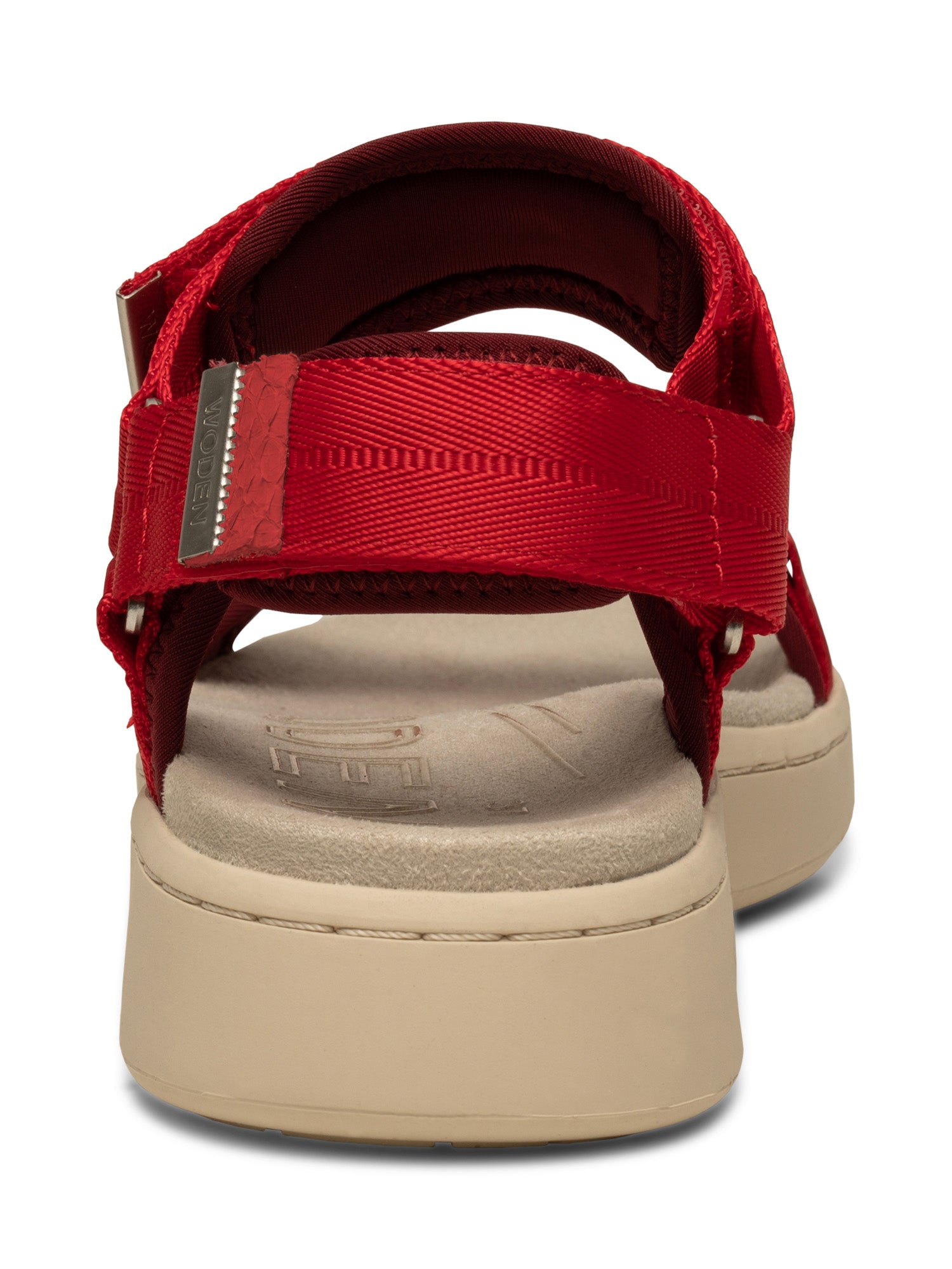 WODEN Line Sandals 123 Fire Red