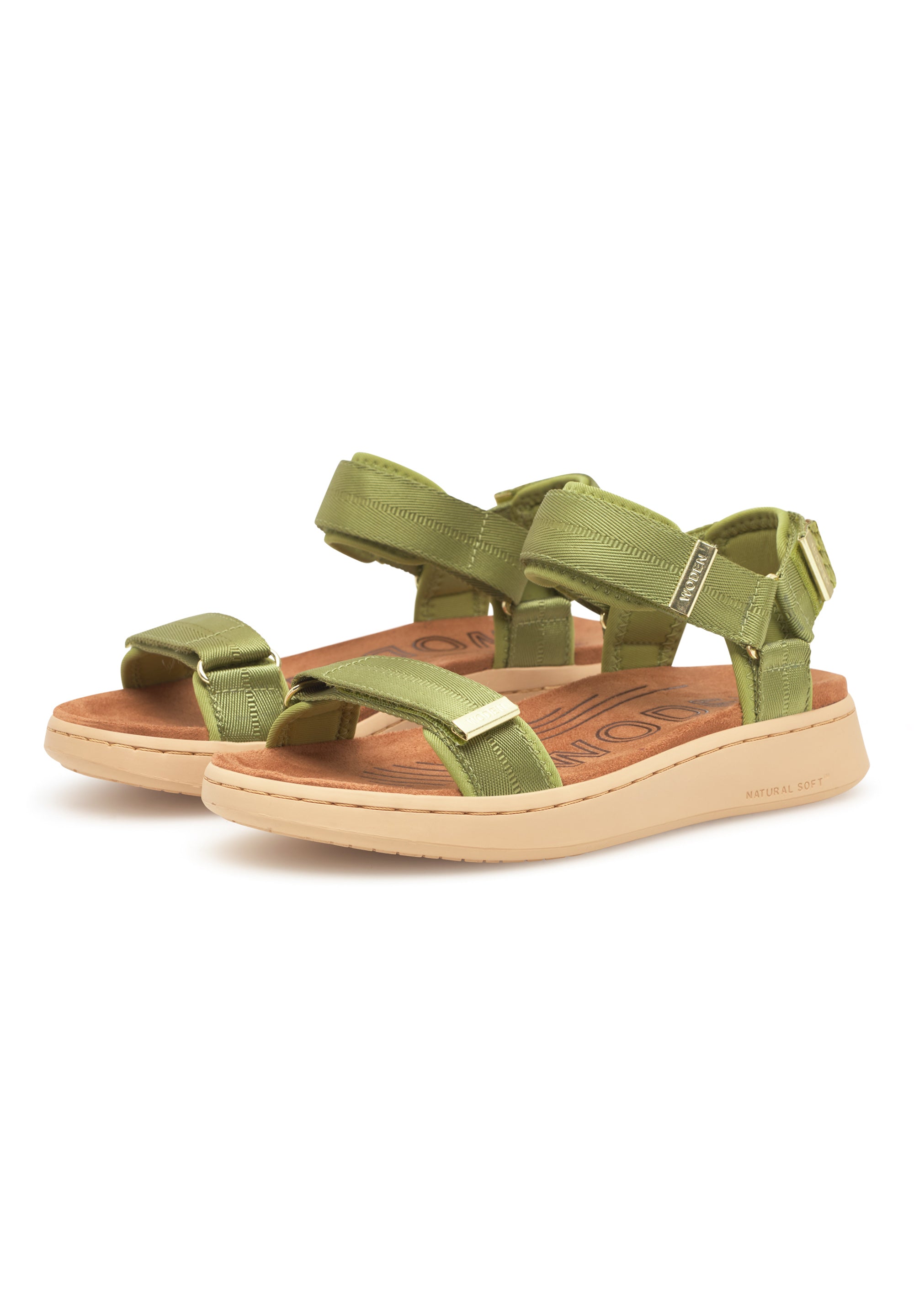 WODEN Line Sandals 279 Bambus Green