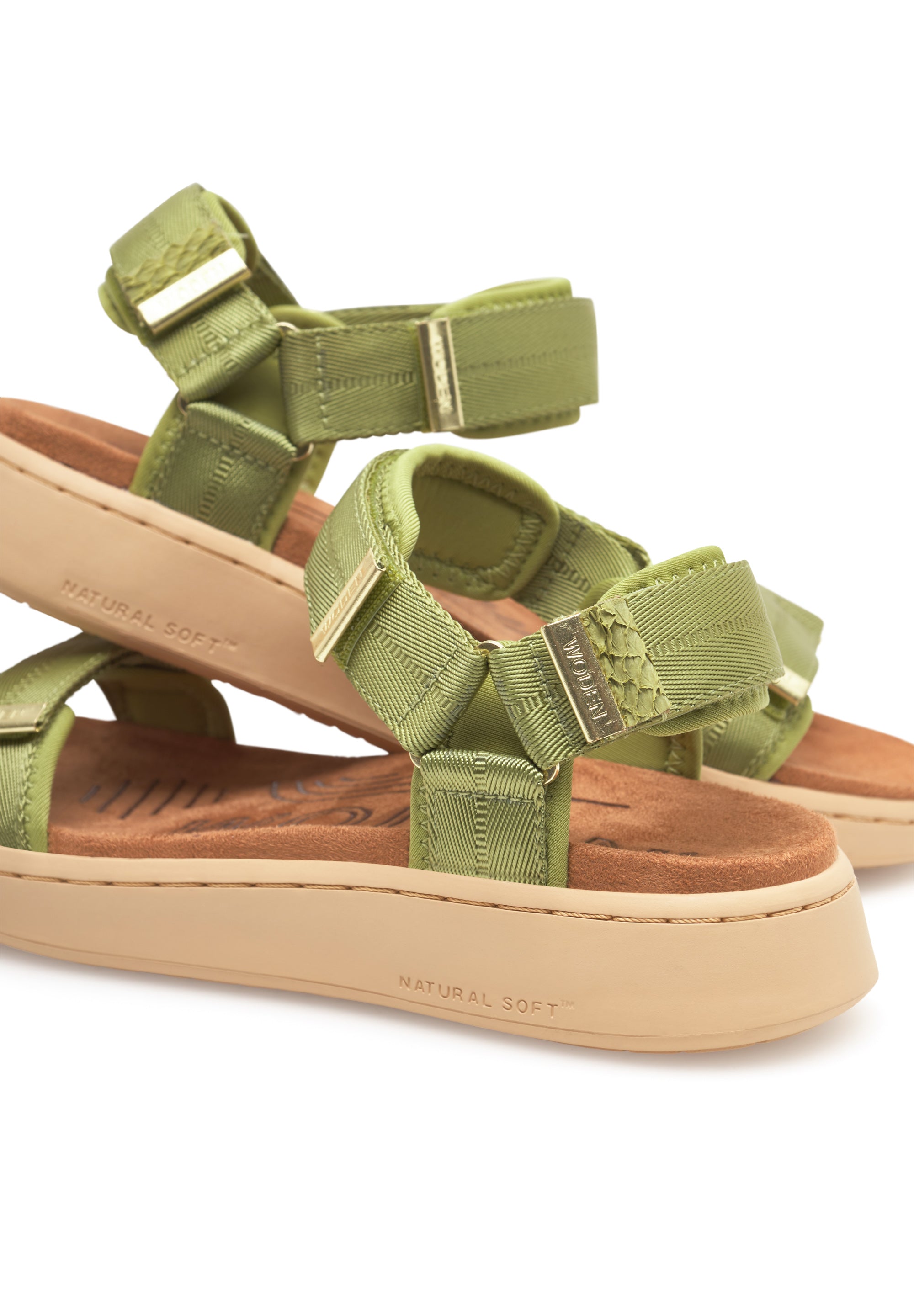 WODEN Line Sandals 279 Bambus Green