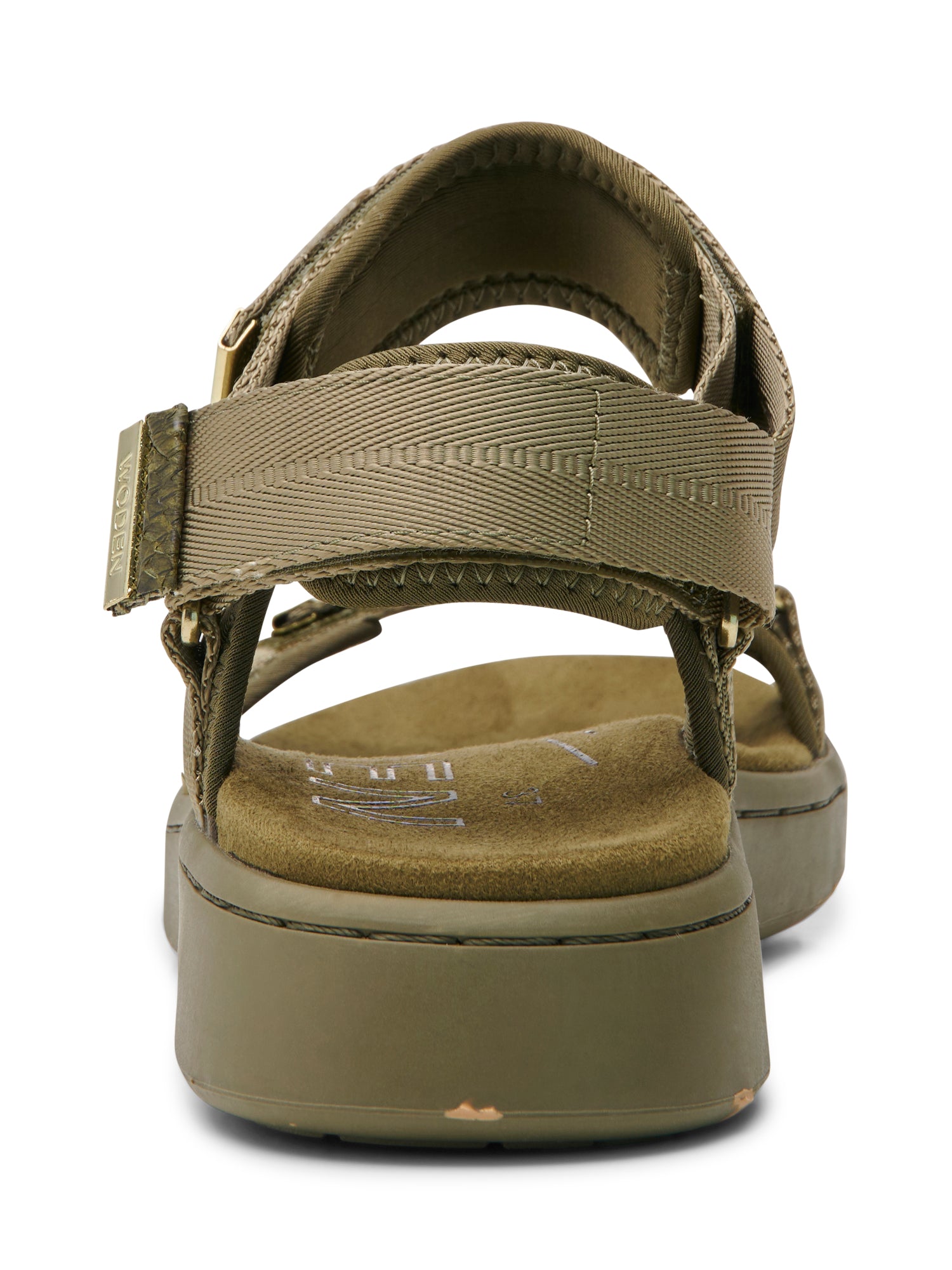 WODEN Line Sandals 295 Dark Olive