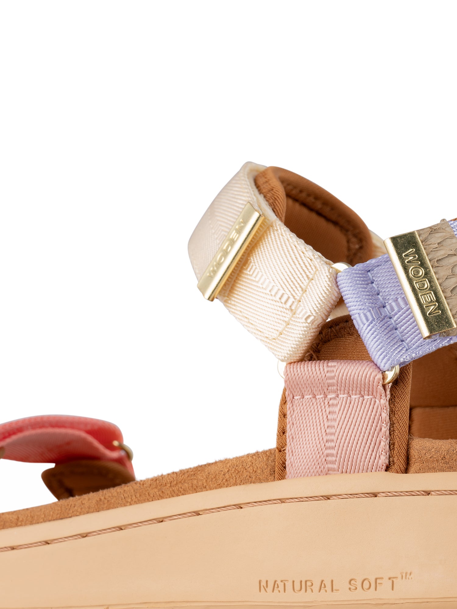 WODEN Line Sandals 373 Butter Multi