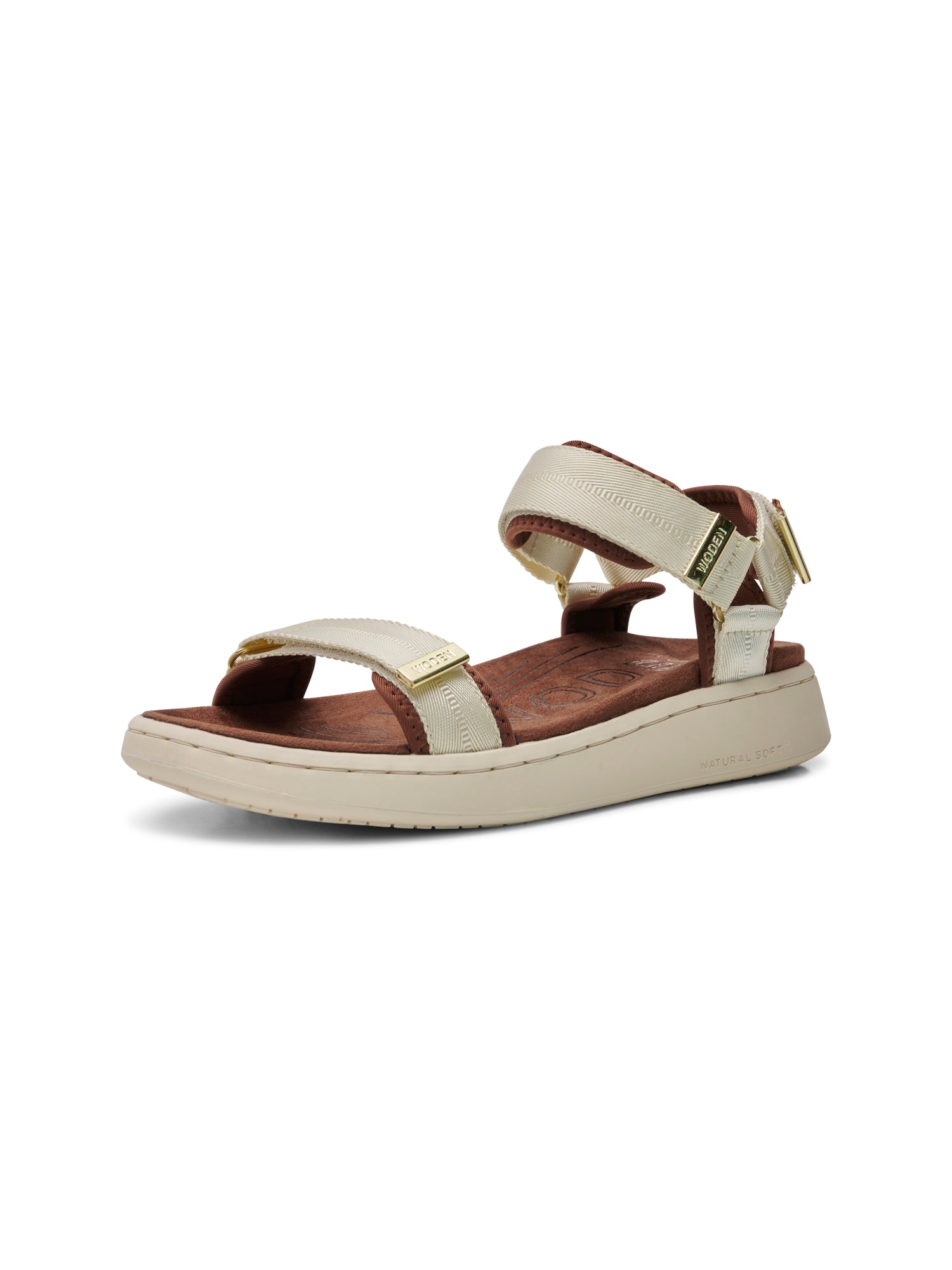 WODEN Line Sandals 813 Ivory