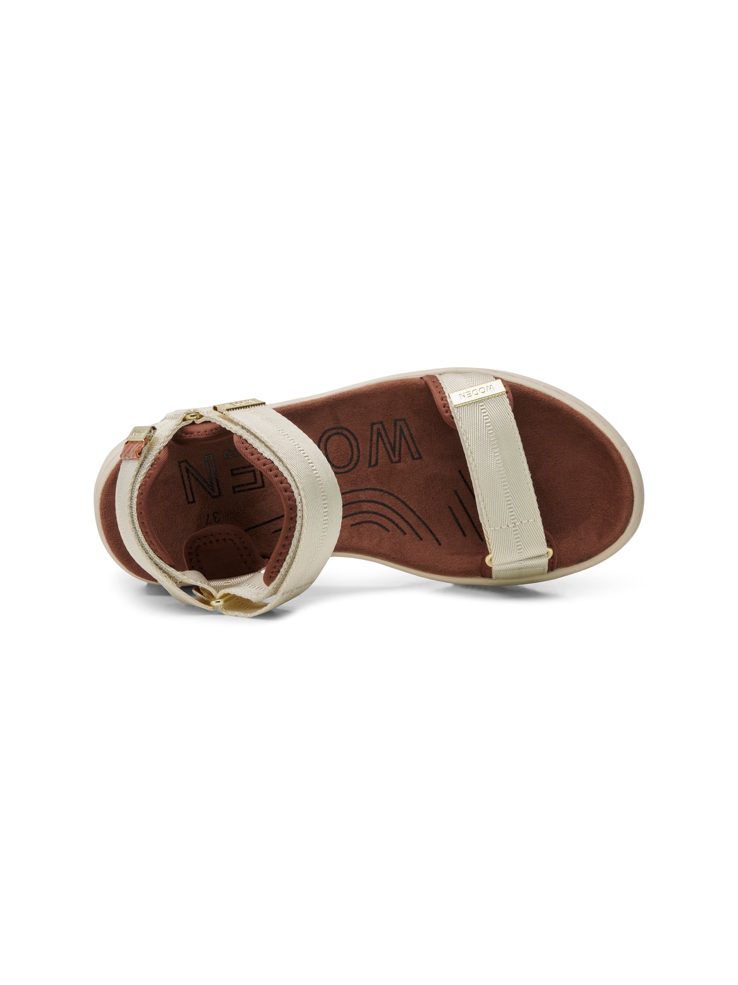 WODEN Line Sandals 813 Ivory