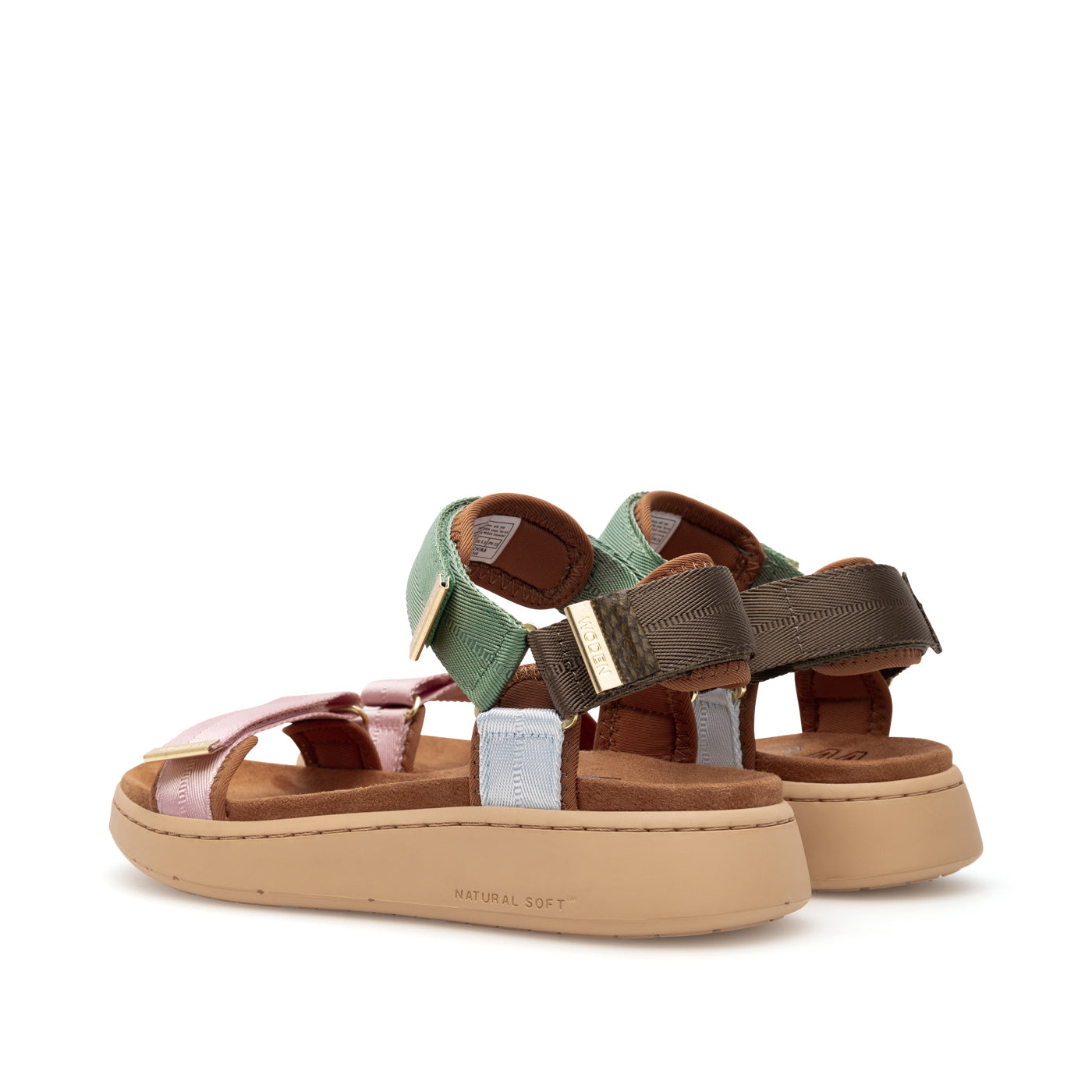 WODEN Line Sandals 911 Algae Multi