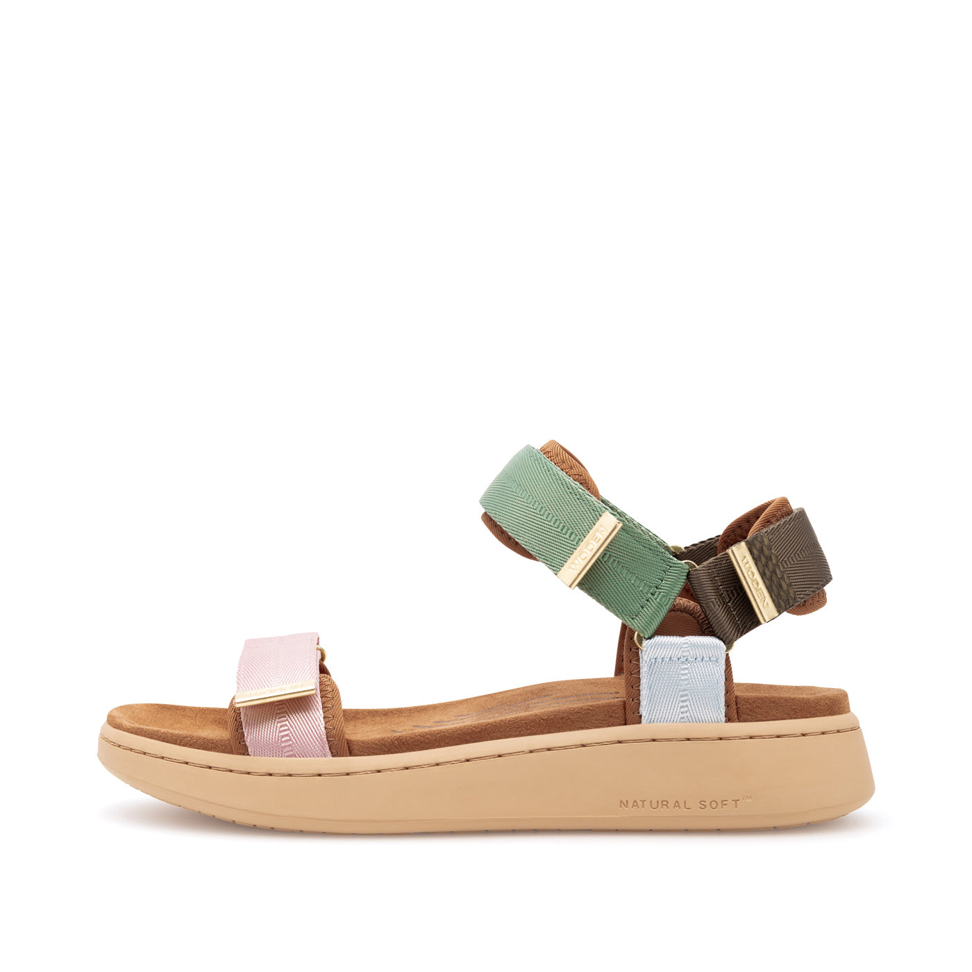 WODEN Line Sandals 911 Algae Multi