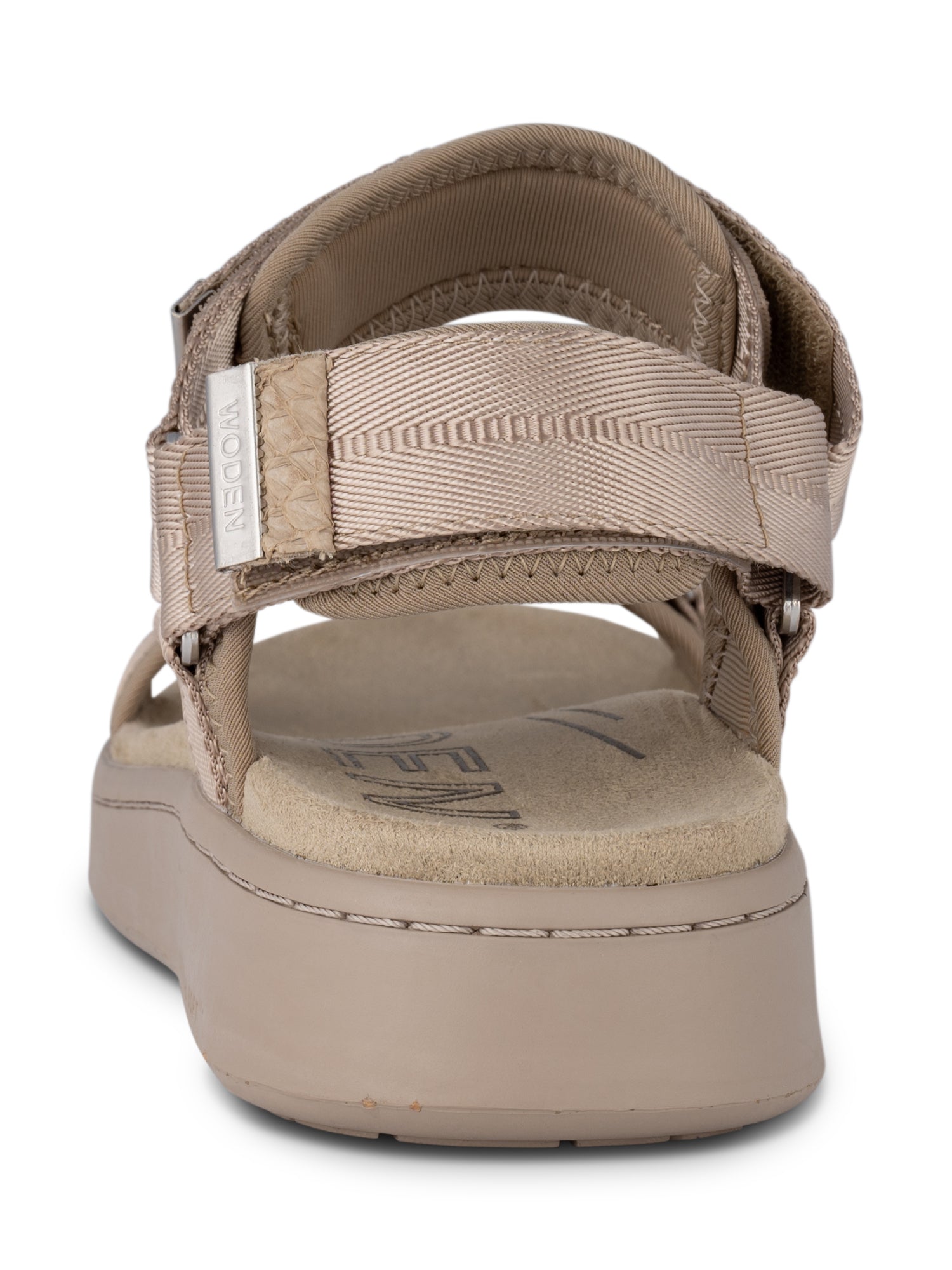 WODEN Line Sandals 963 Silver Mink/Silver Mink