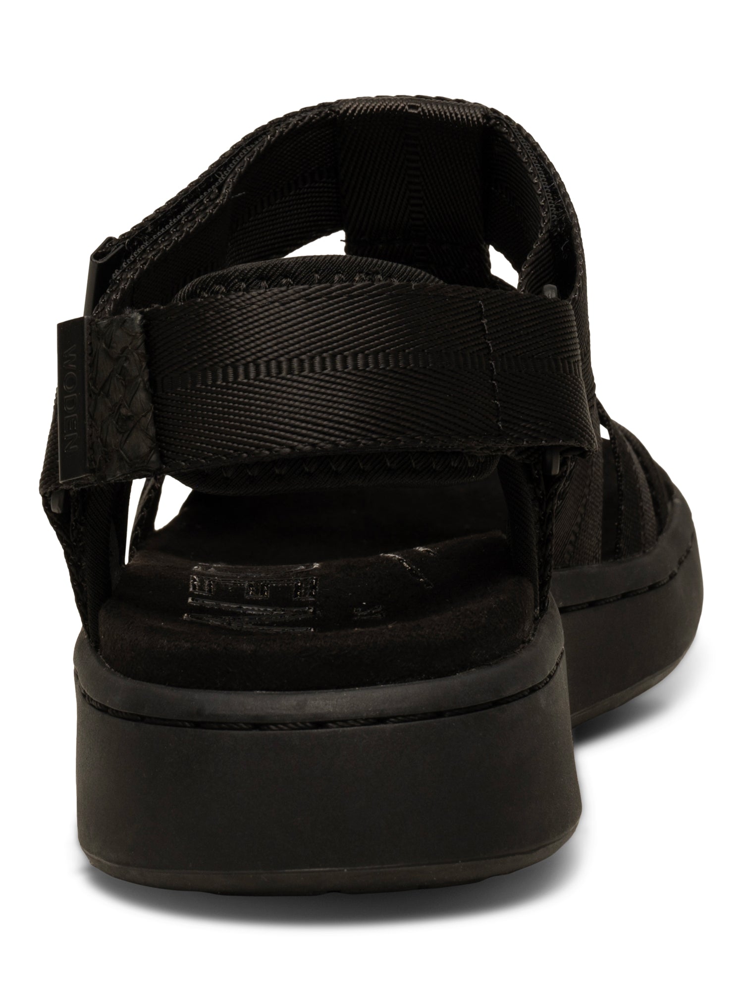 WODEN Line Fisherman Sandals 020 Black