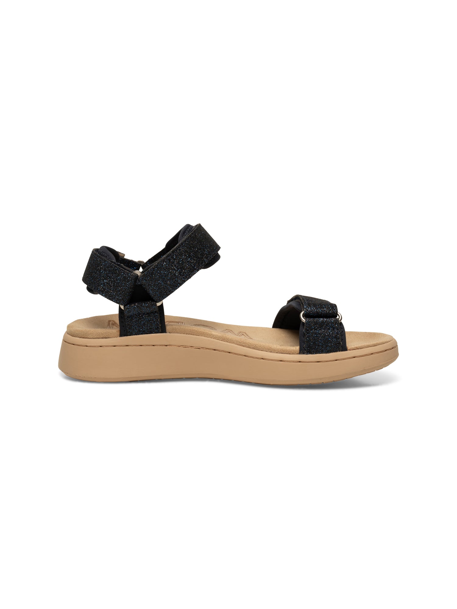 WODEN Line Glitter Sandals 009 Dark Navy