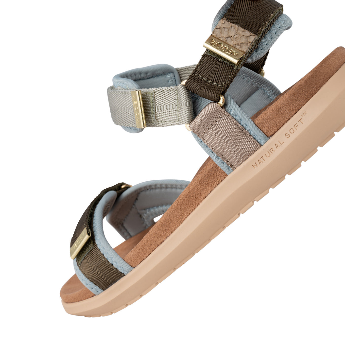 WODEN Line Lite Sandals 189 Stone Multi