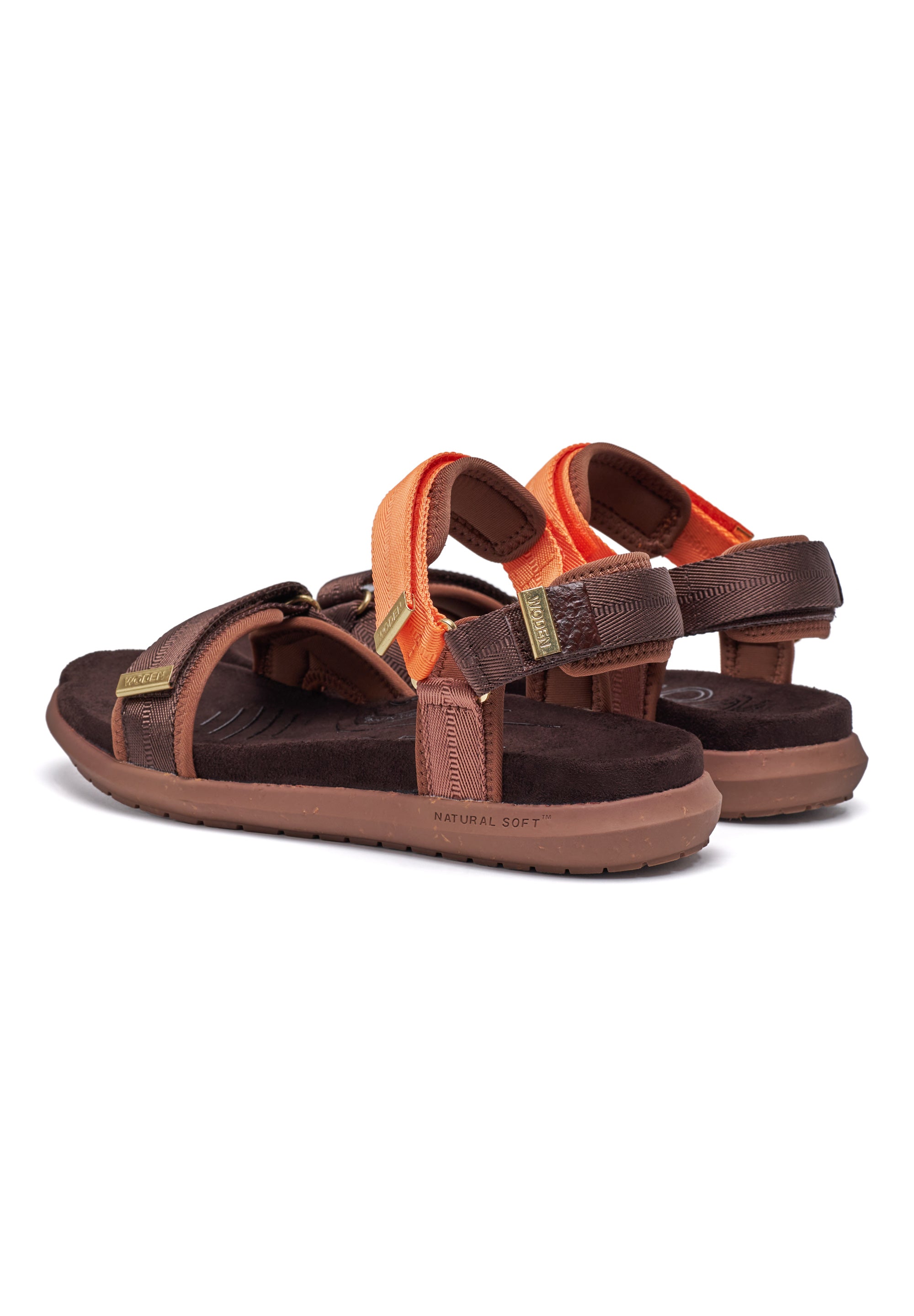 WODEN Line Lite Sandals 550 Chocolate Multi