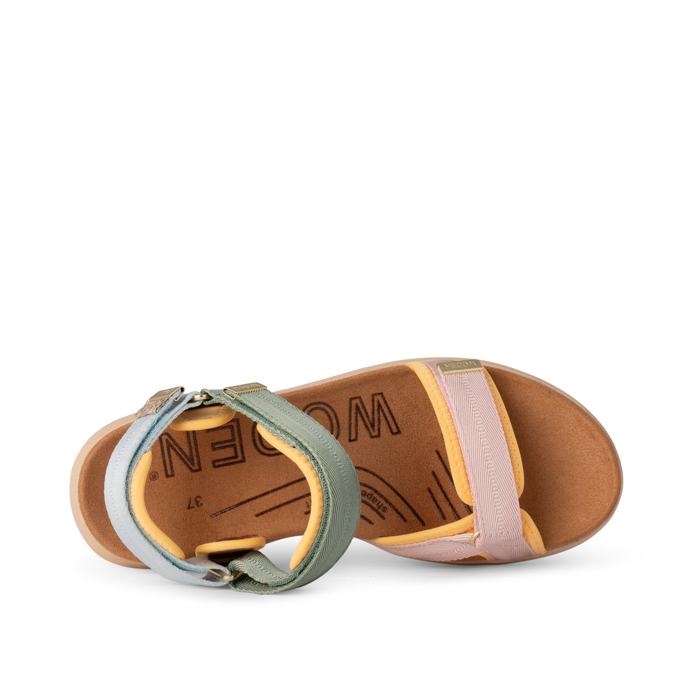 WODEN Line Lite Sandals 911 Algae Multi