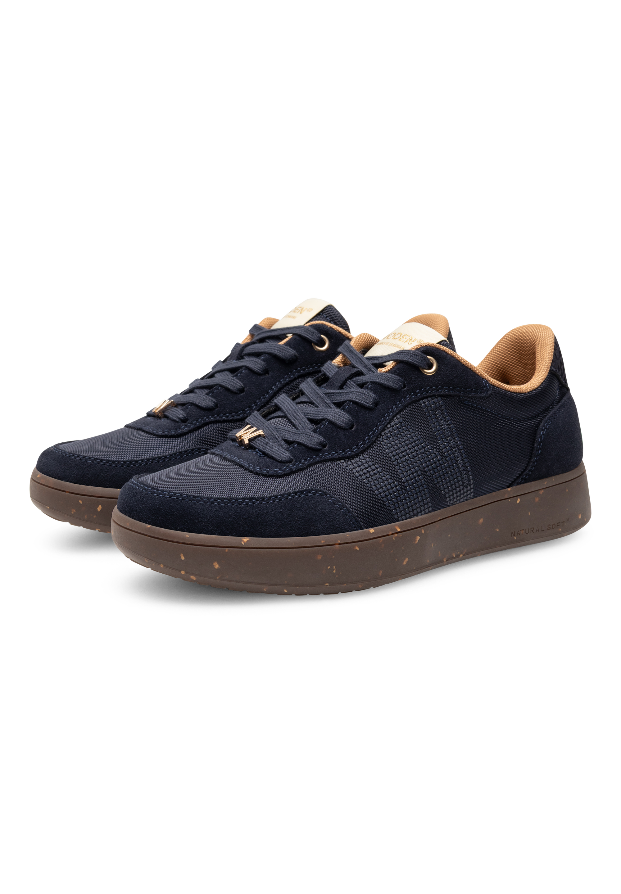 WODEN Line Sneak Sneakers 009 Dark Navy
