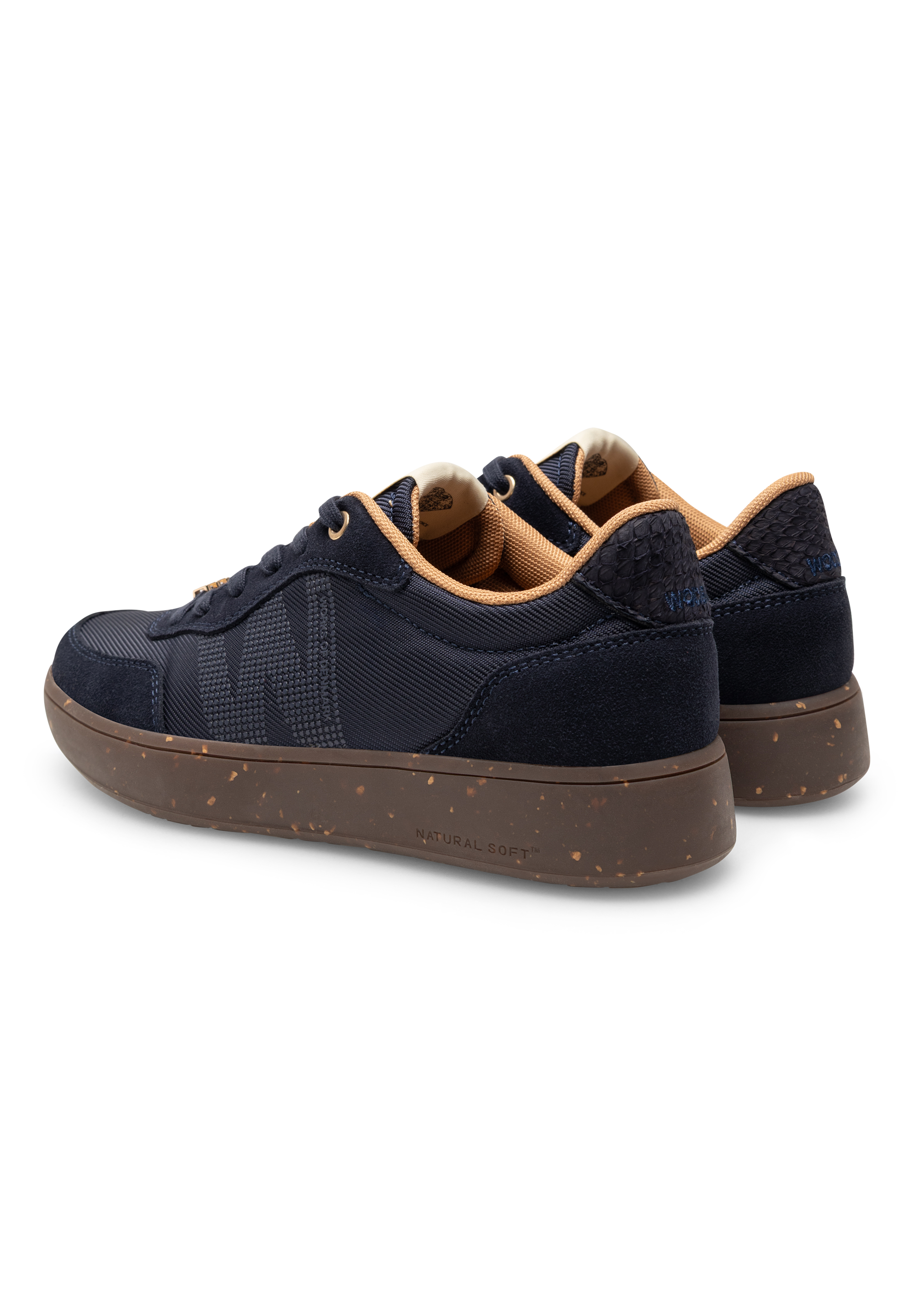 WODEN Line Sneak Sneakers 009 Dark Navy