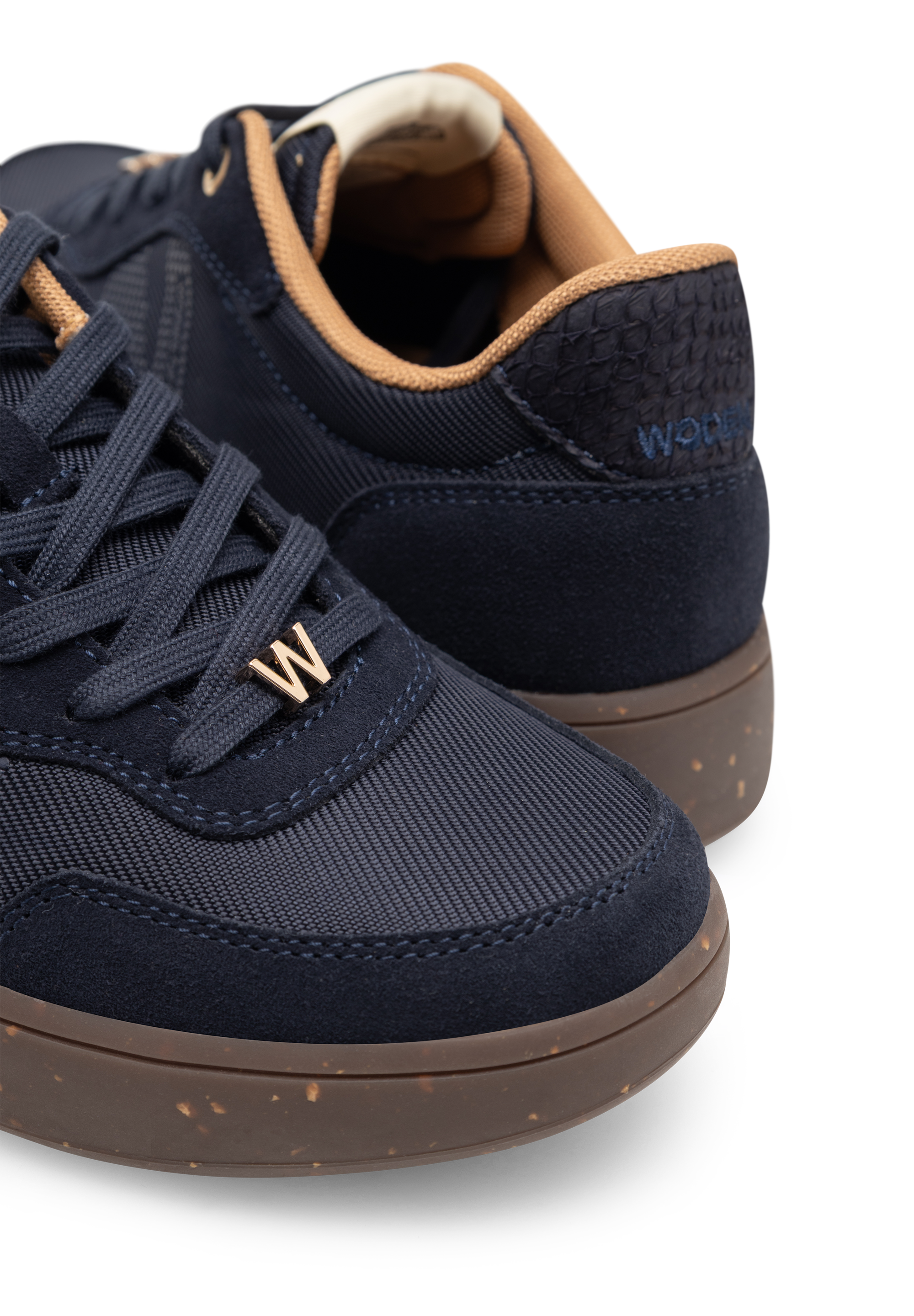 WODEN Line Sneak Sneakers 009 Dark Navy