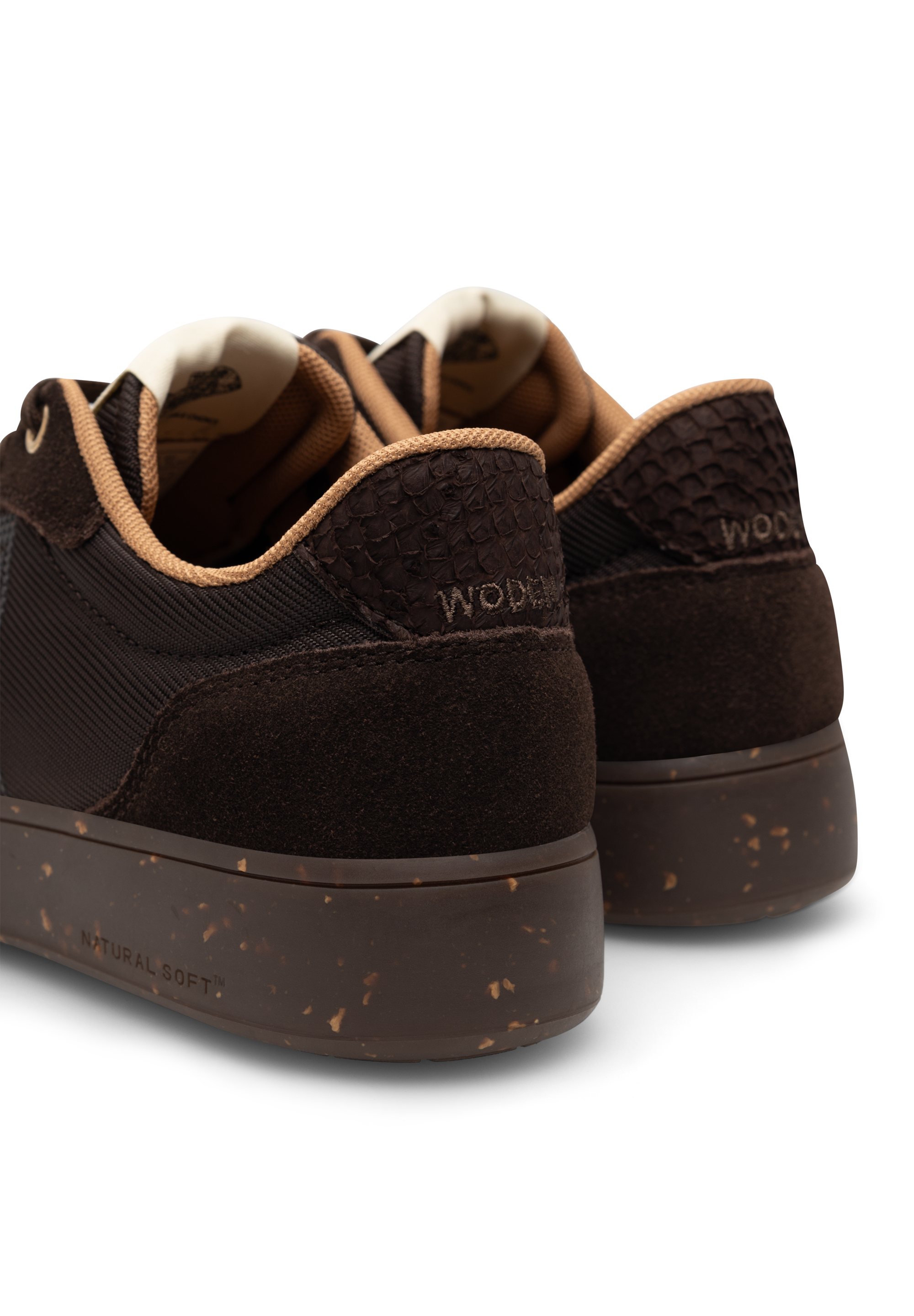 WODEN Line Sneak Sneakers 063 Chocolate