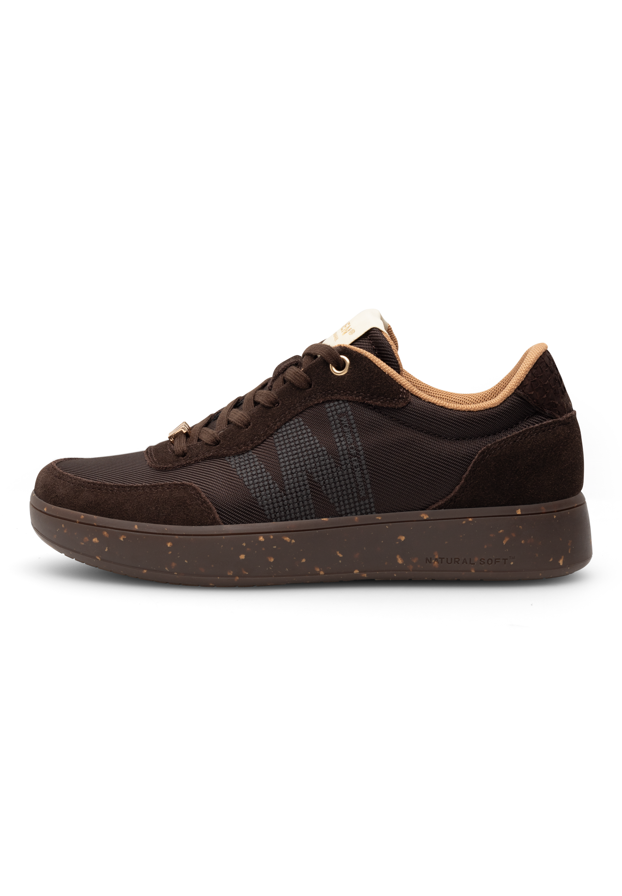WODEN Line Sneak Sneakers 063 Chocolate