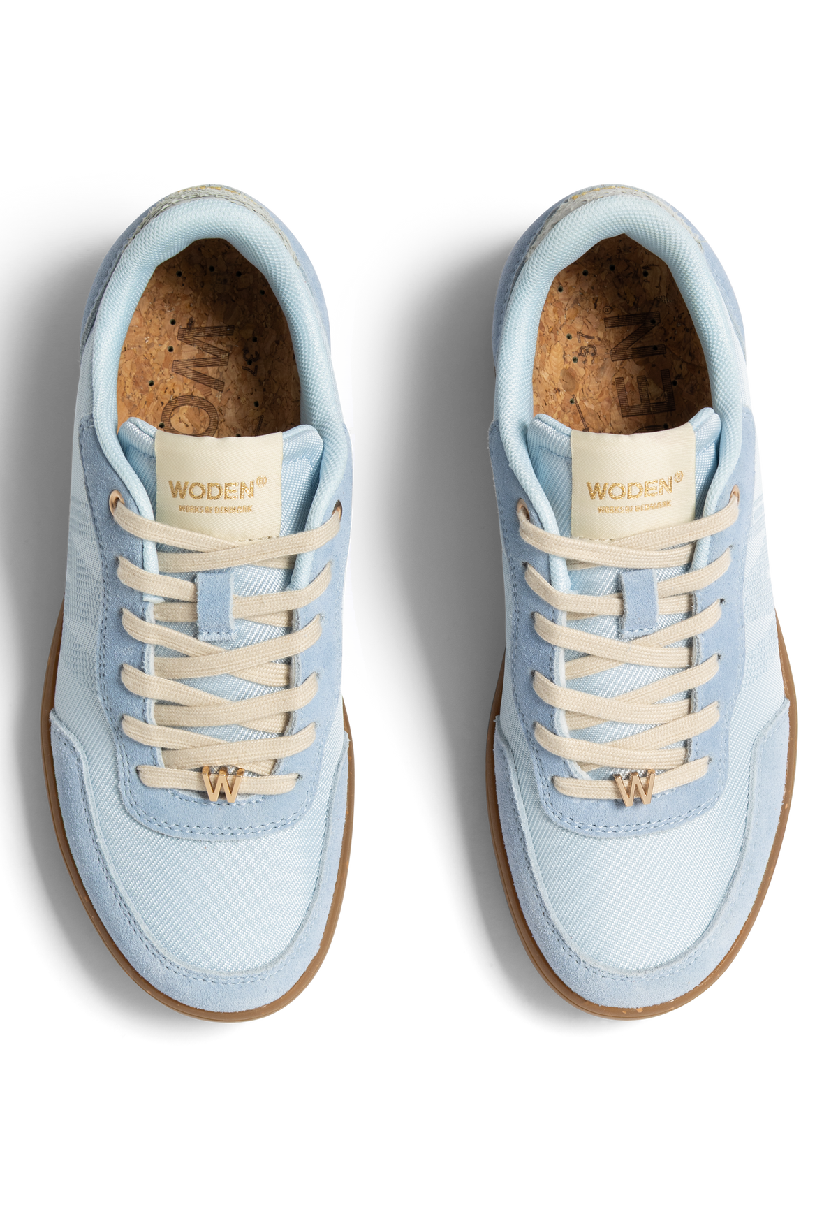 WODEN Line Sneak Sneakers 272 Moonstone