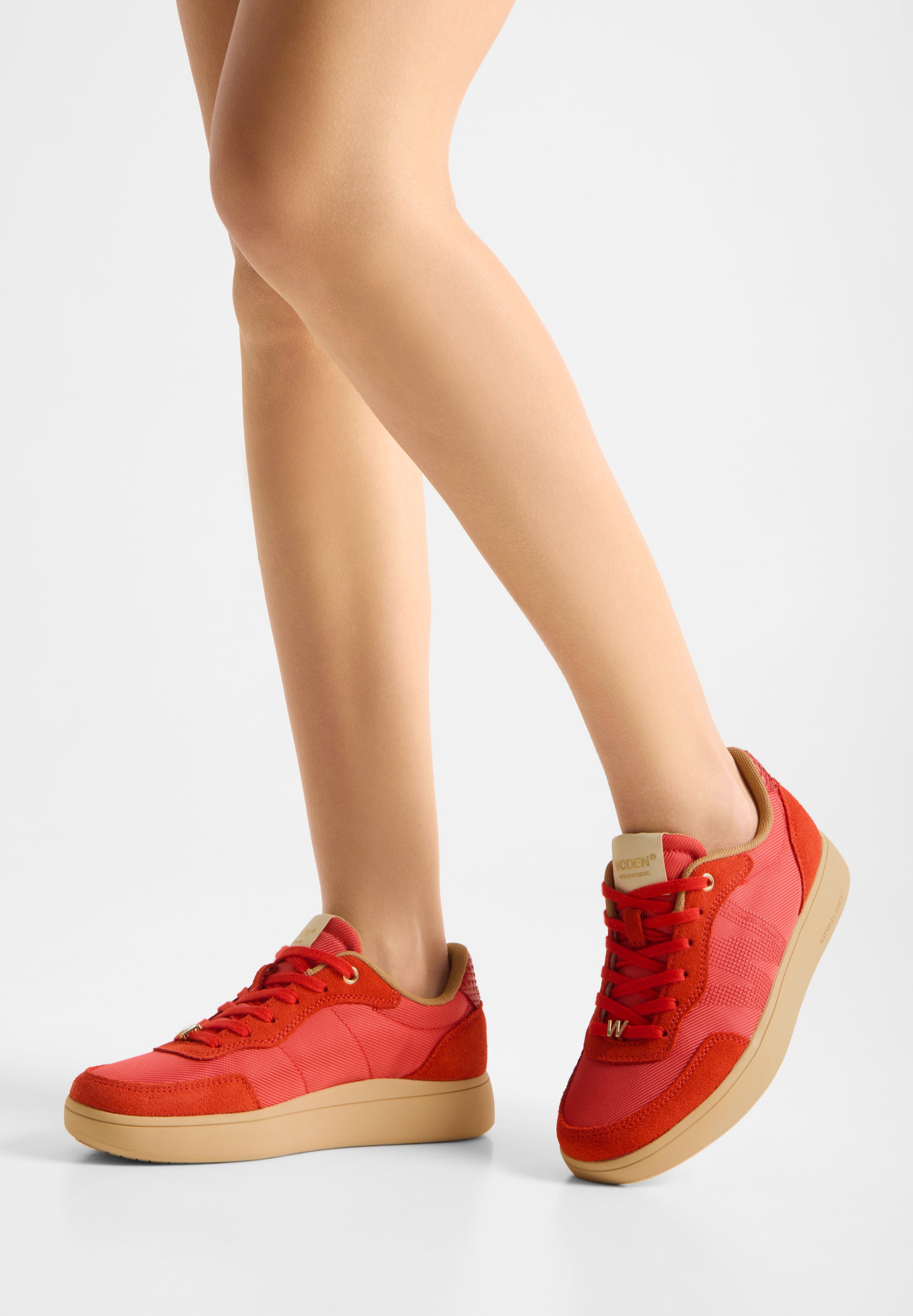 WODEN Line Sneak Sneakers 391 Flame