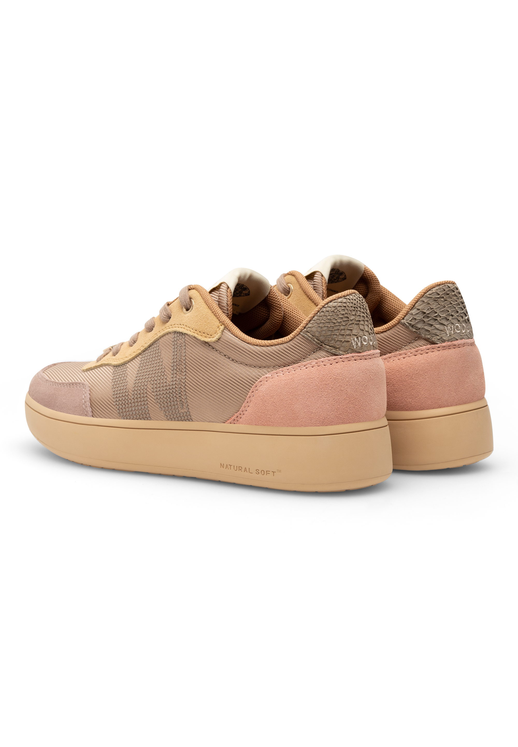 WODEN Line Sneak Sneakers 536 Blush Multi
