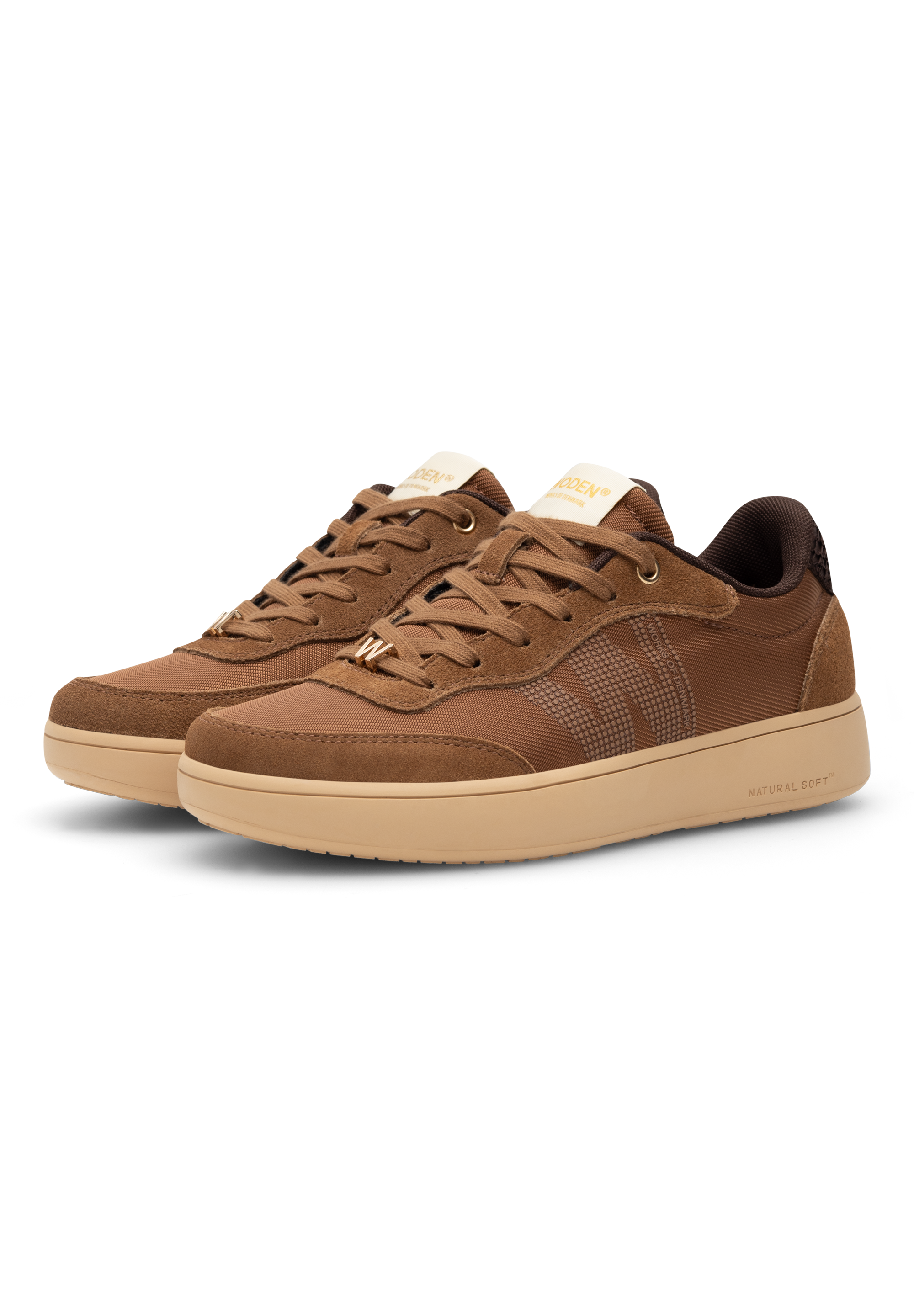 WODEN Line Sneak Sneakers 586 Caramel
