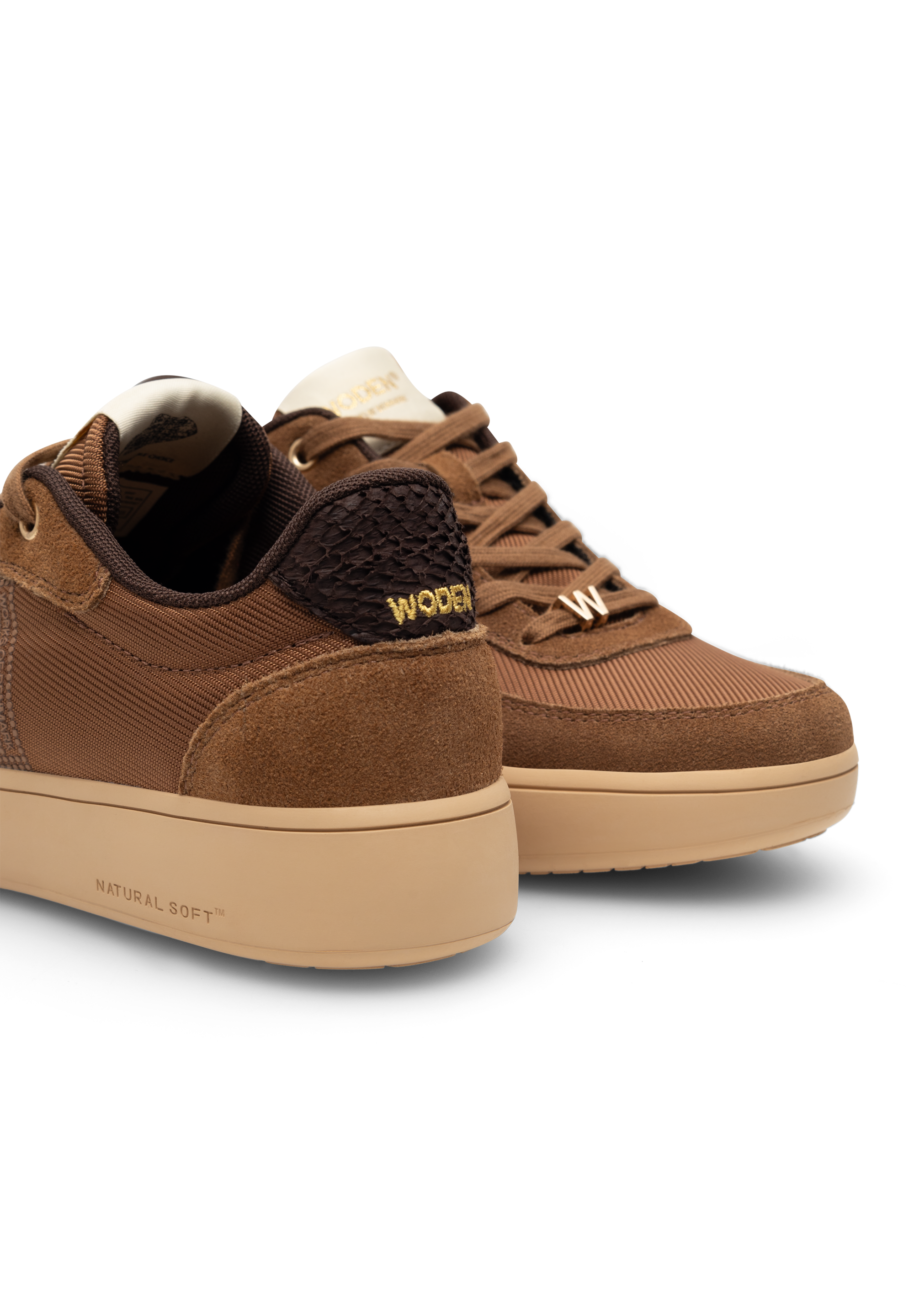 WODEN Line Sneak Sneakers 586 Caramel
